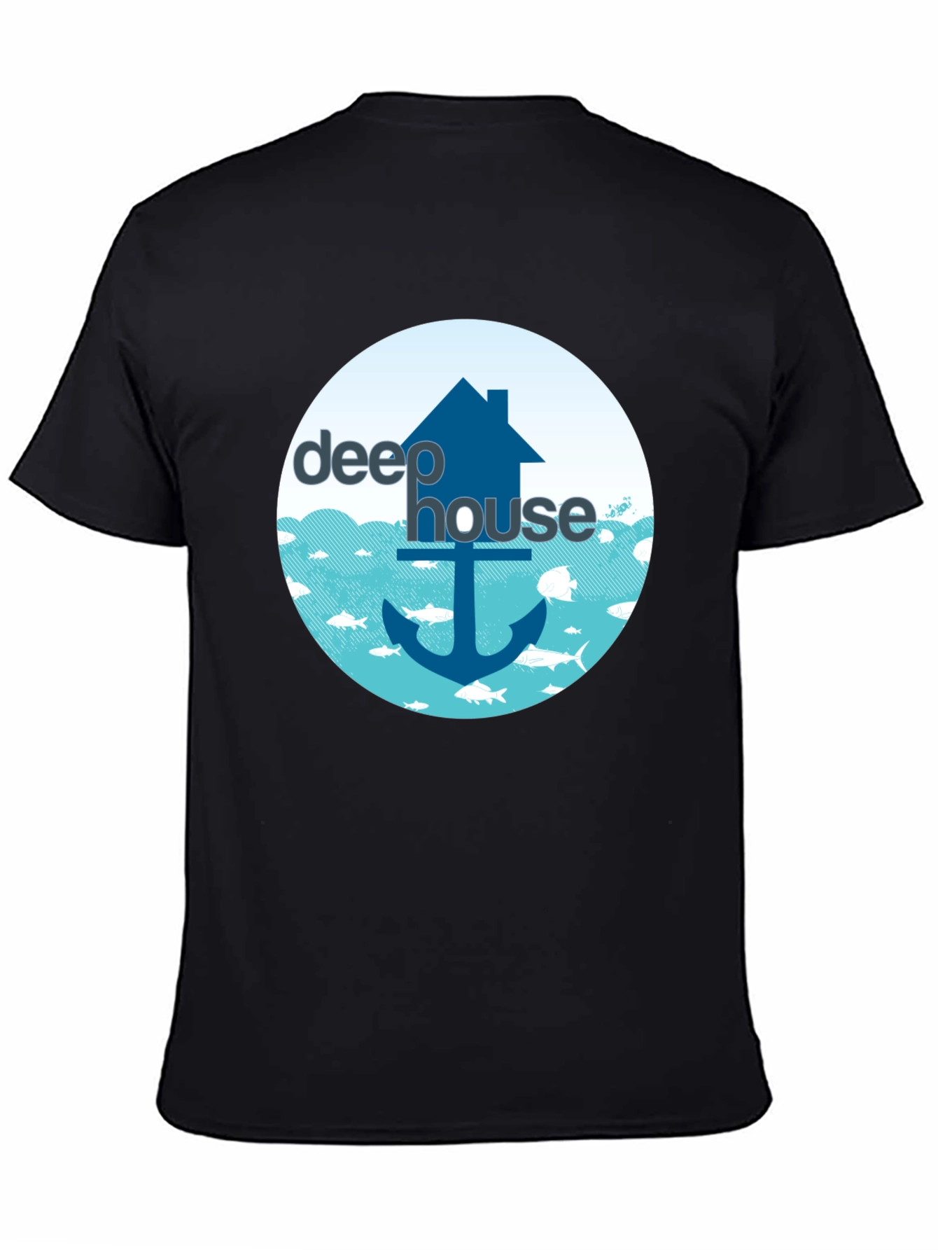 Deep House Music T-Shirt - Nautical Design