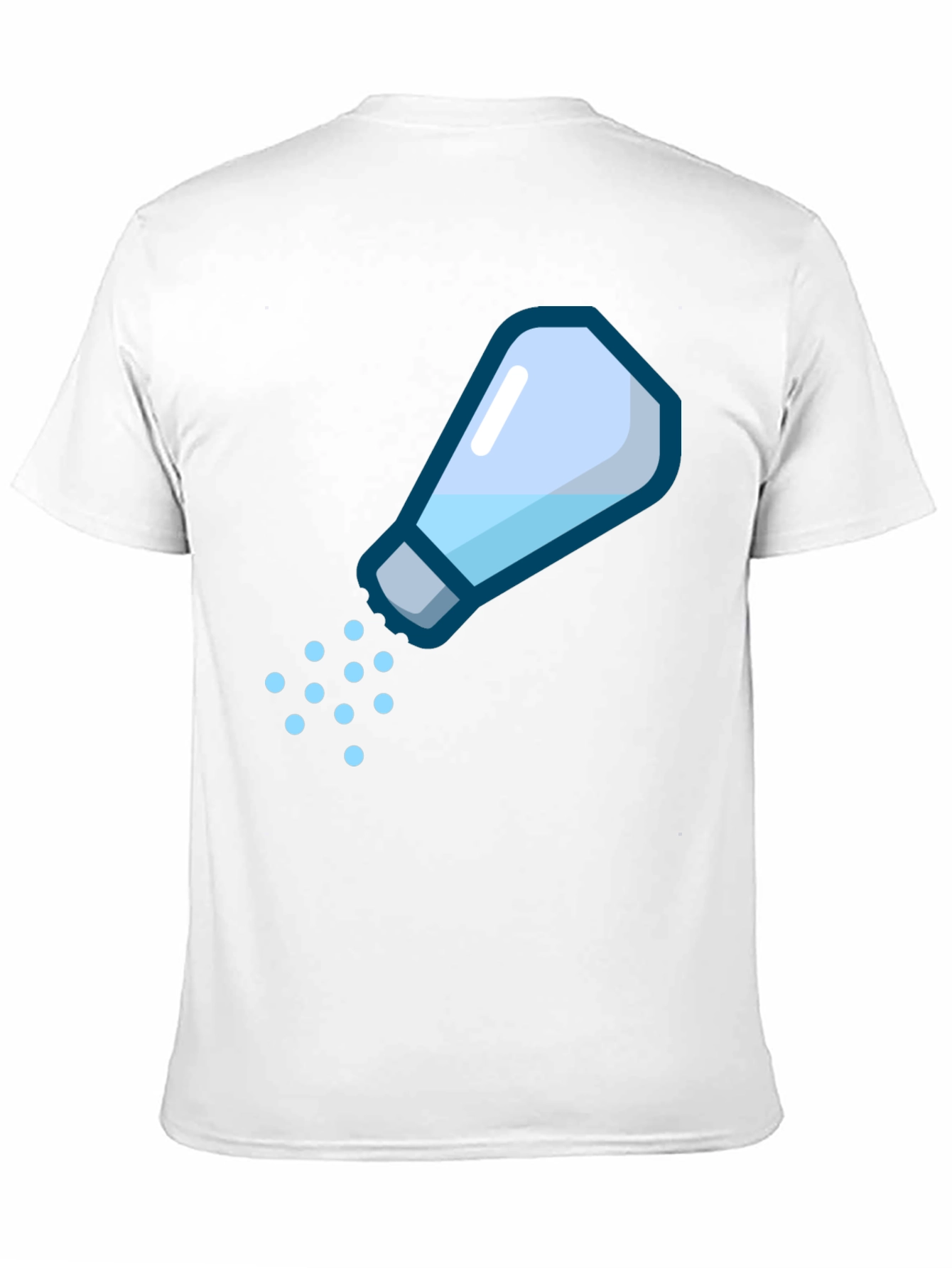 Salt Shaker Graphic Tee - Black Cotton Casual Shirt