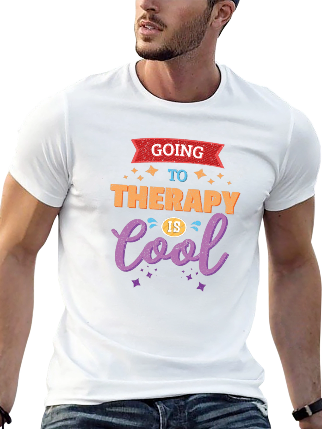 Therapy is Cool Graphic T-Shirt