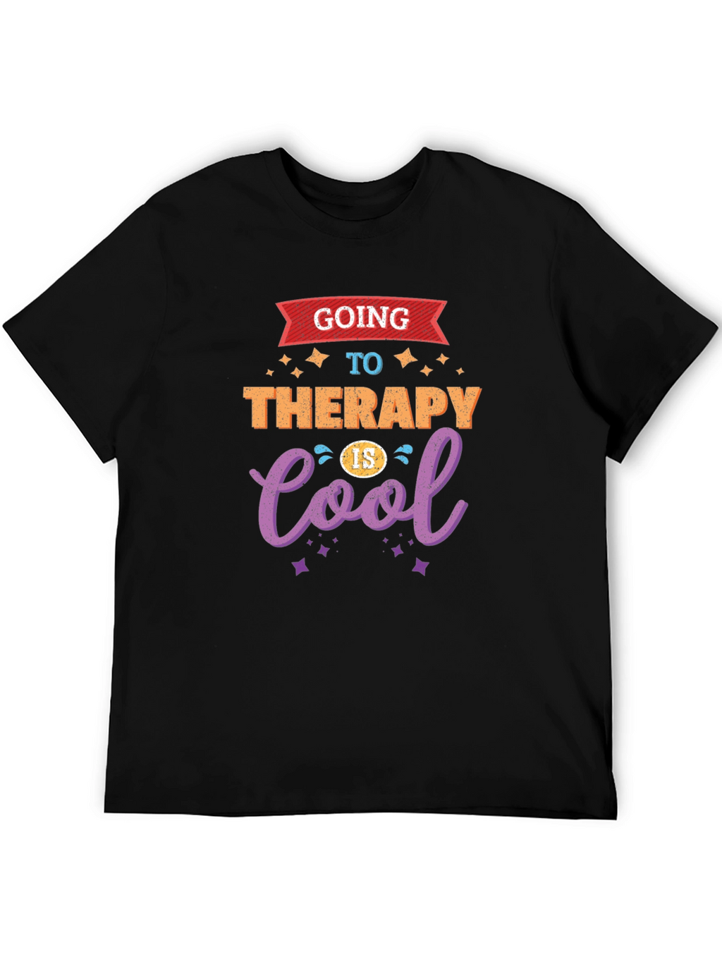 Therapy is Cool Graphic T-Shirt