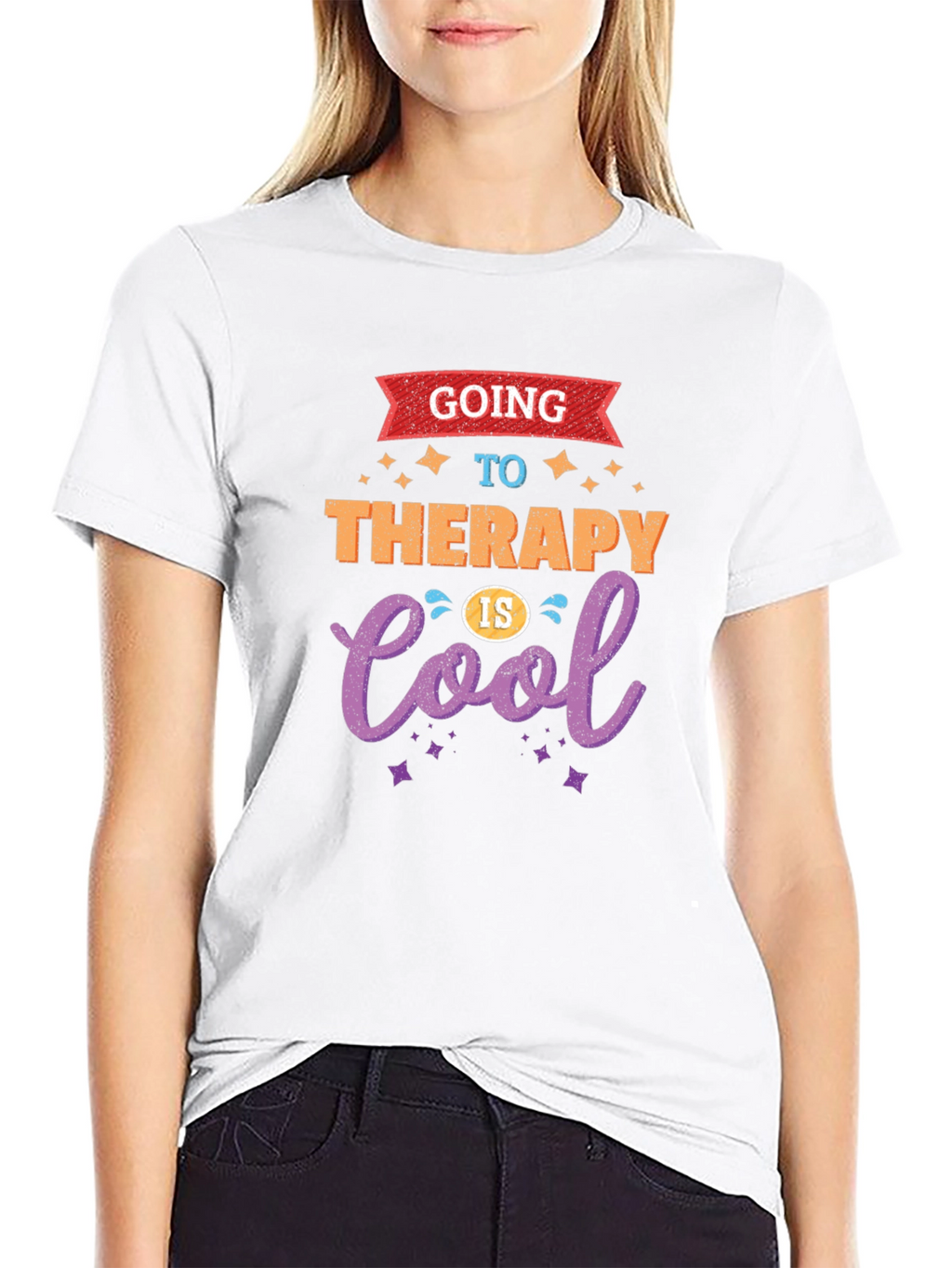 Therapy is Cool Graphic T-Shirt