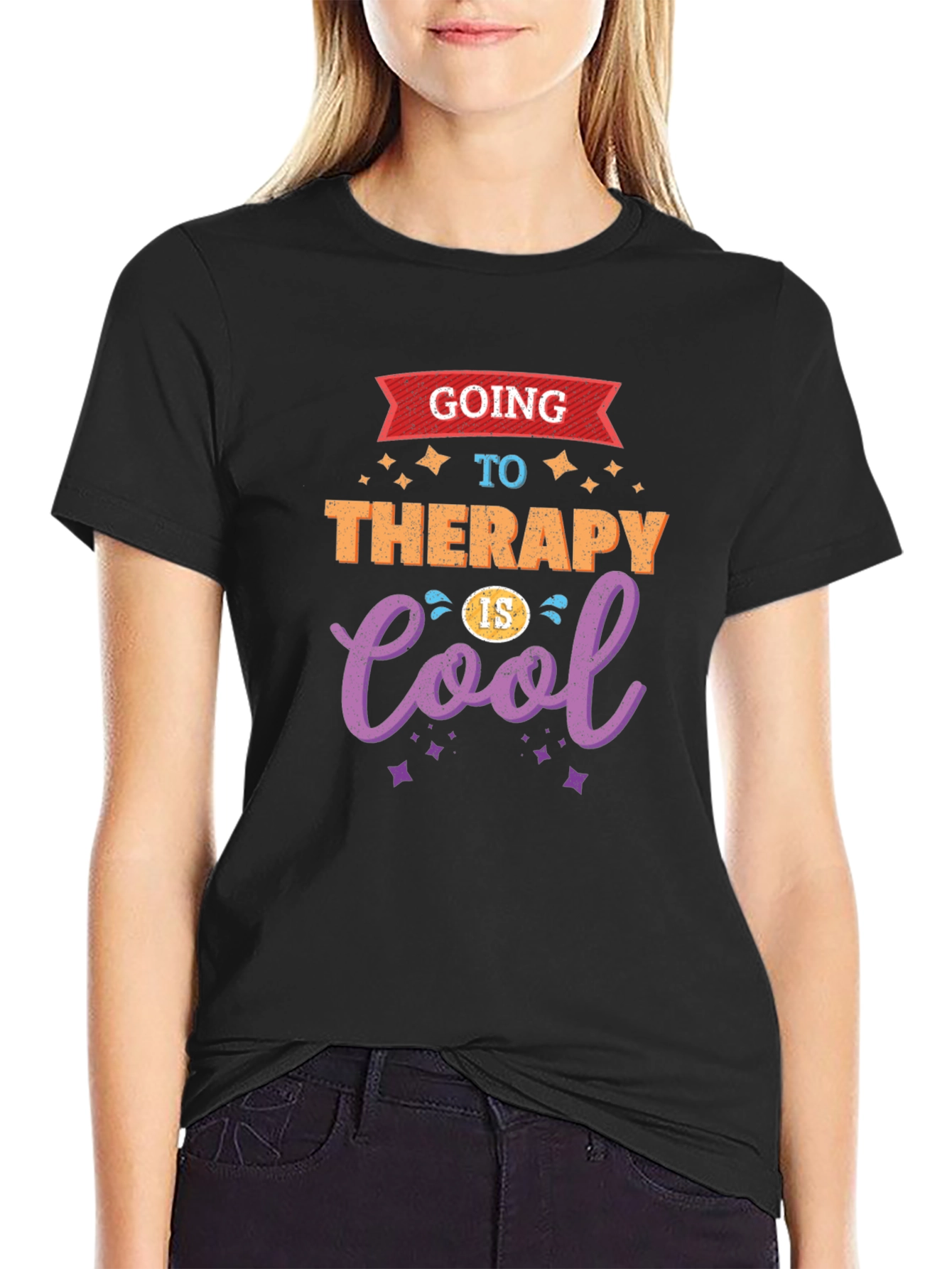 Therapy is Cool Graphic T-Shirt