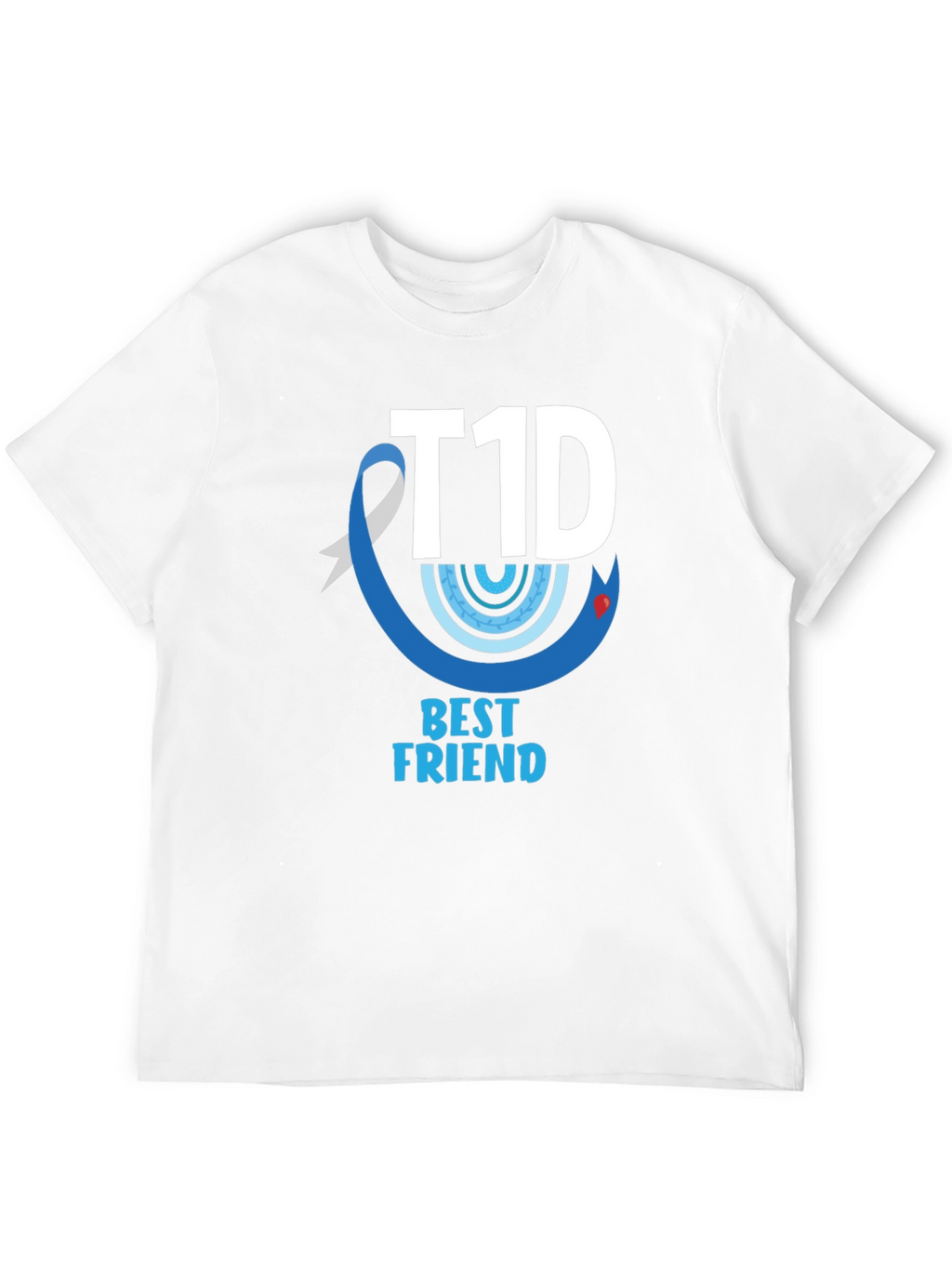 T1D Best Friend Black T-Shirt