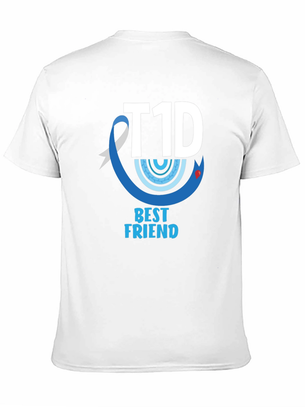 T1D Best Friend Black T-Shirt