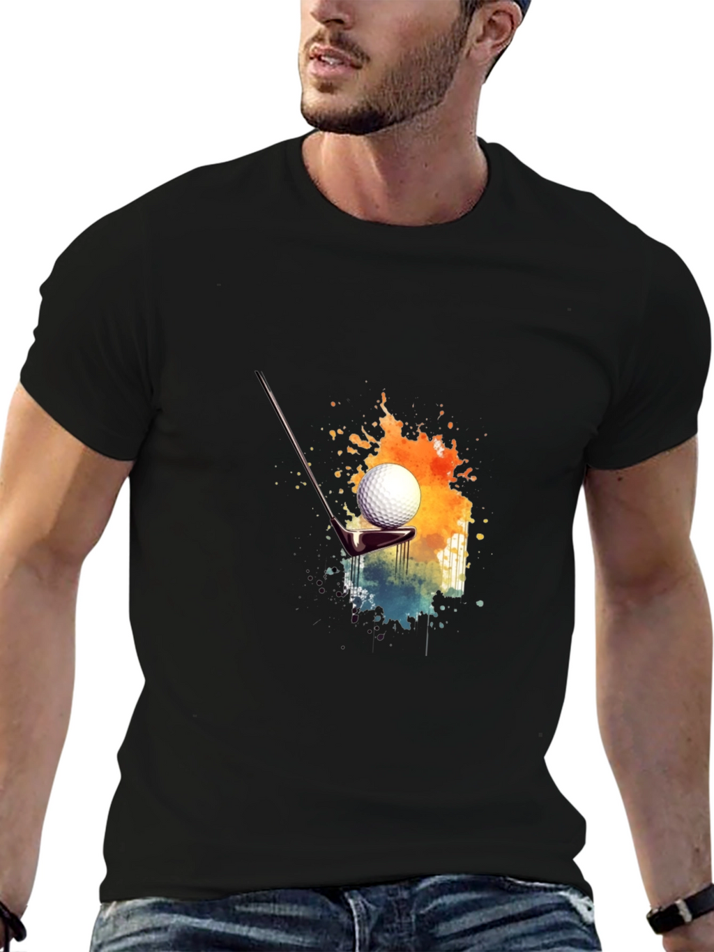 Golf Splash Graphic Tee