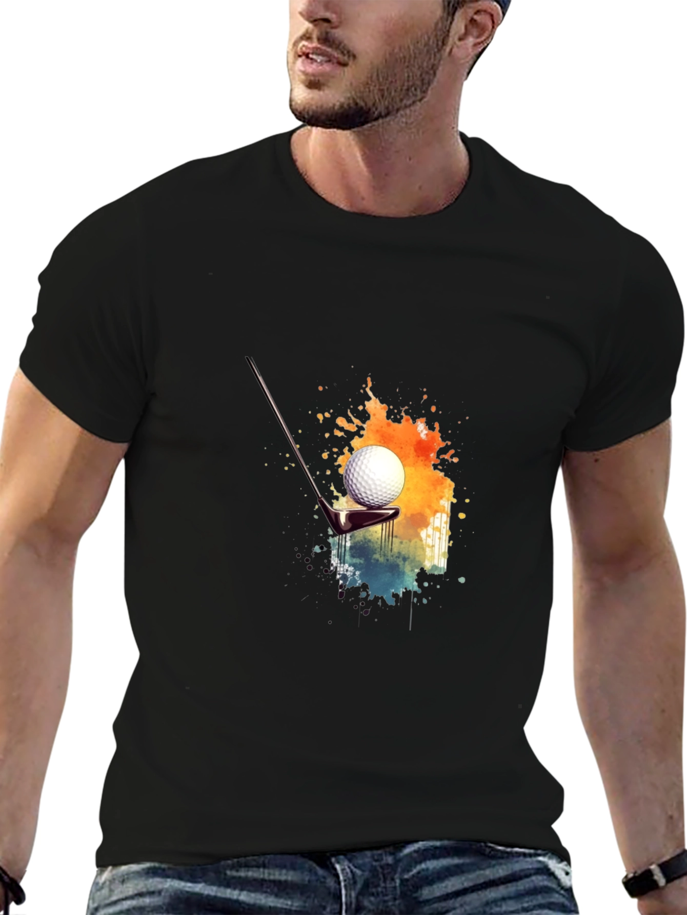 Golf Splash Graphic Tee