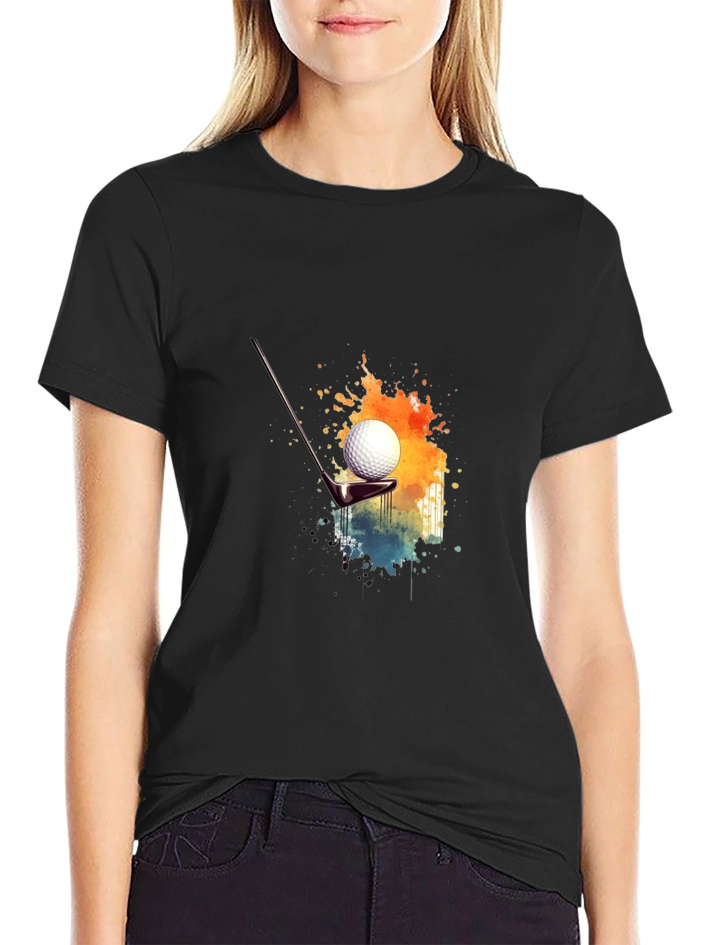 Golf Splash Graphic Tee