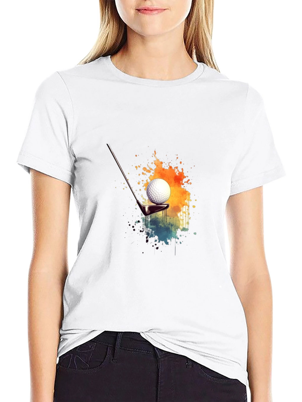 Golf Splash Graphic Tee