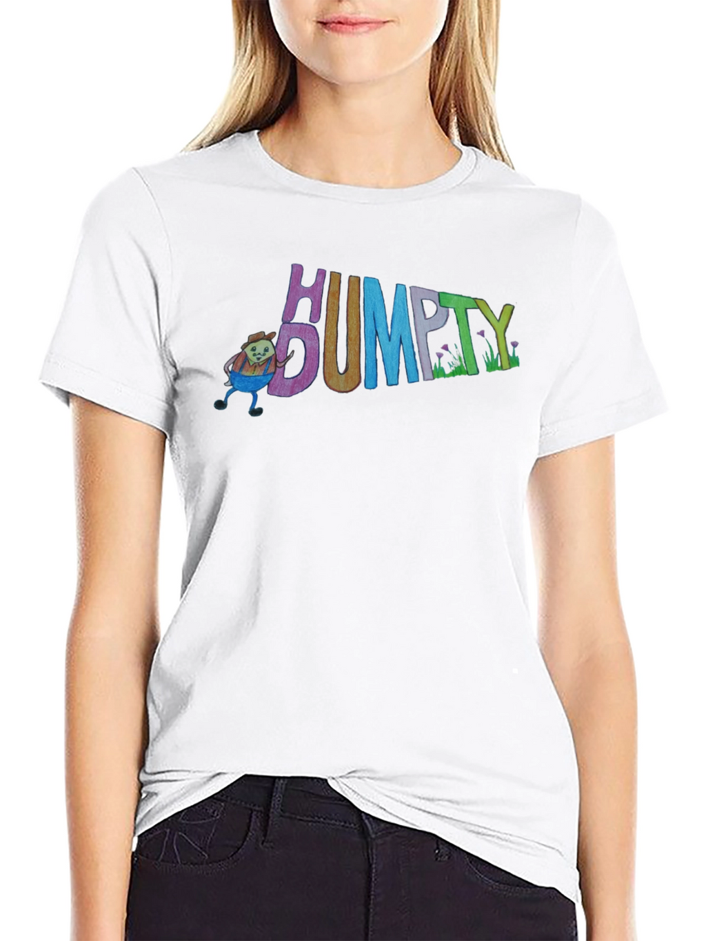 Humpty Colorful Graphic T-Shirt