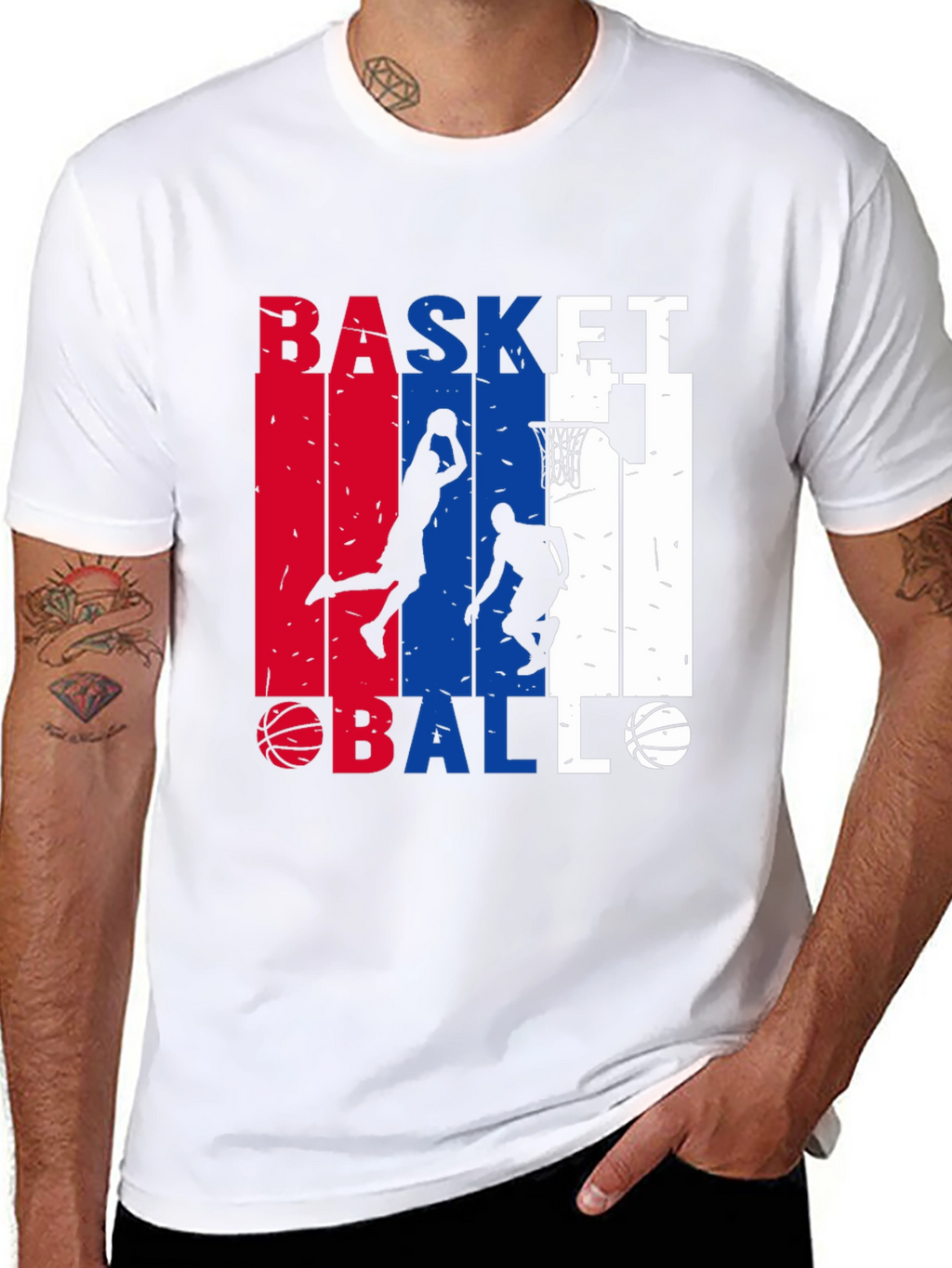 Basketball Graphic Tee - Stylish & Comfortable