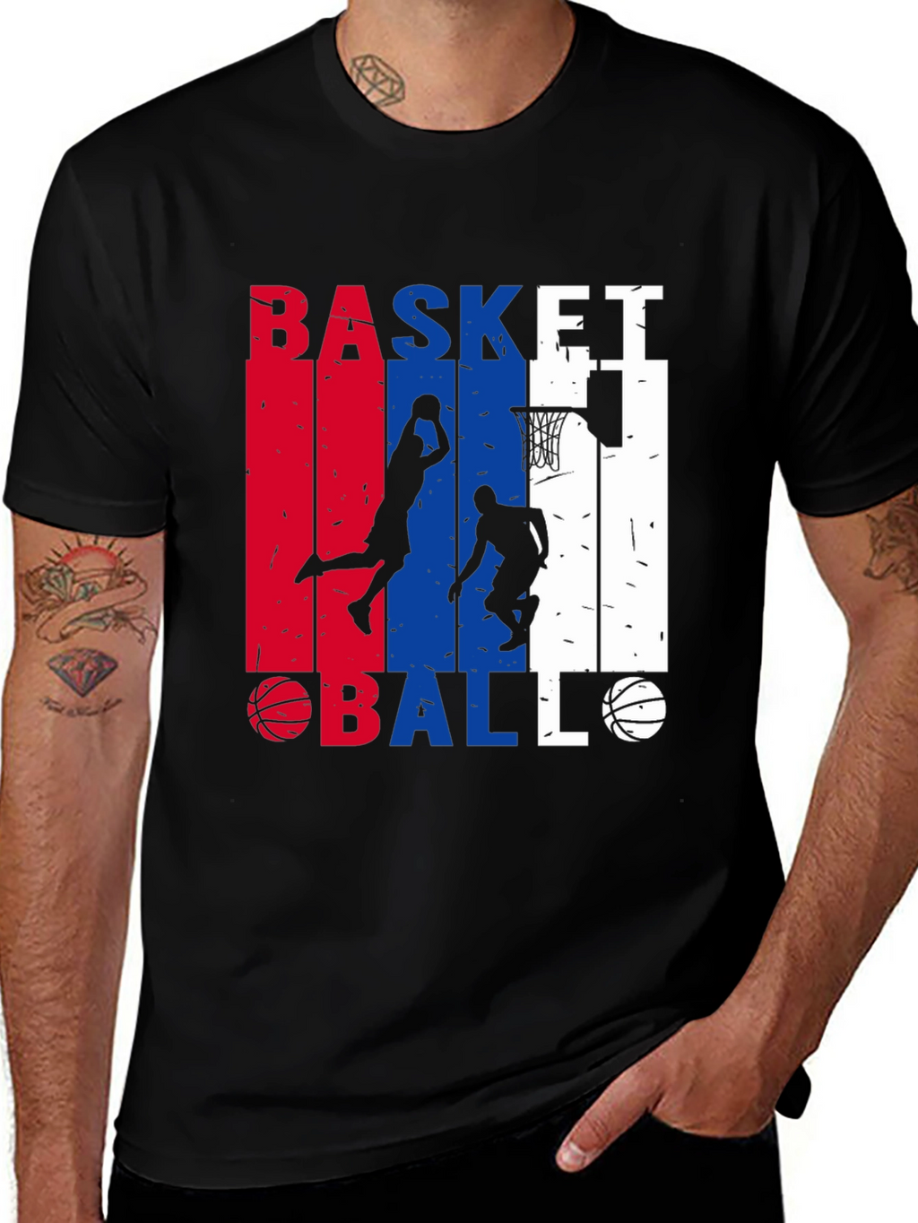 Basketball Graphic Tee - Stylish & Comfortable