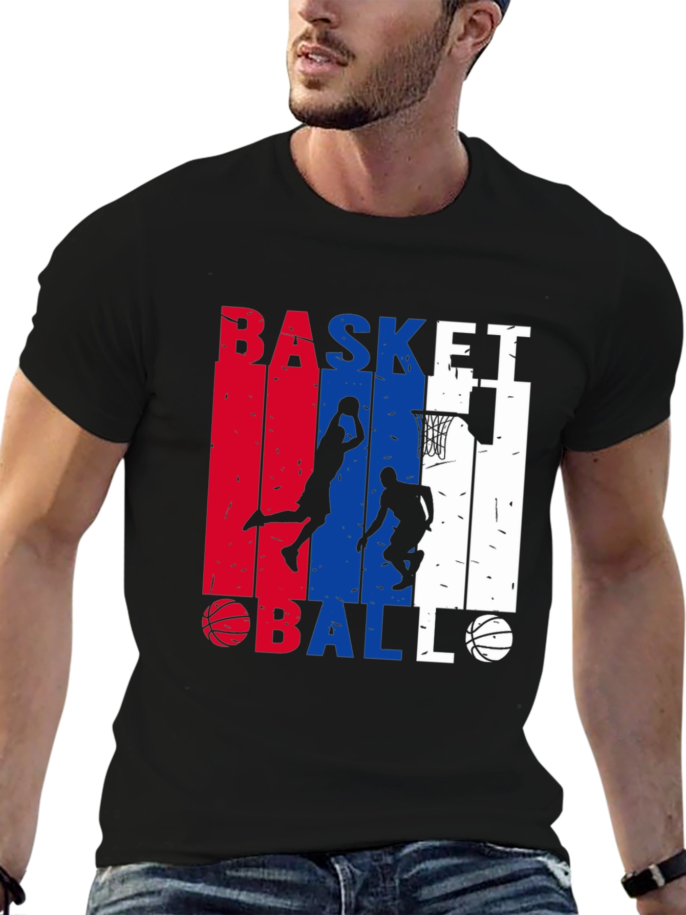 Basketball Graphic Tee - Stylish & Comfortable