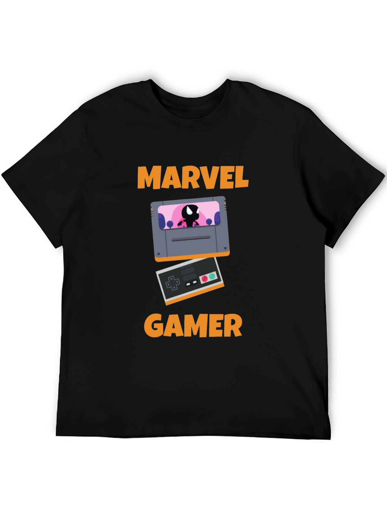 Marvel Gamer T-Shirt - Retro Gaming Style