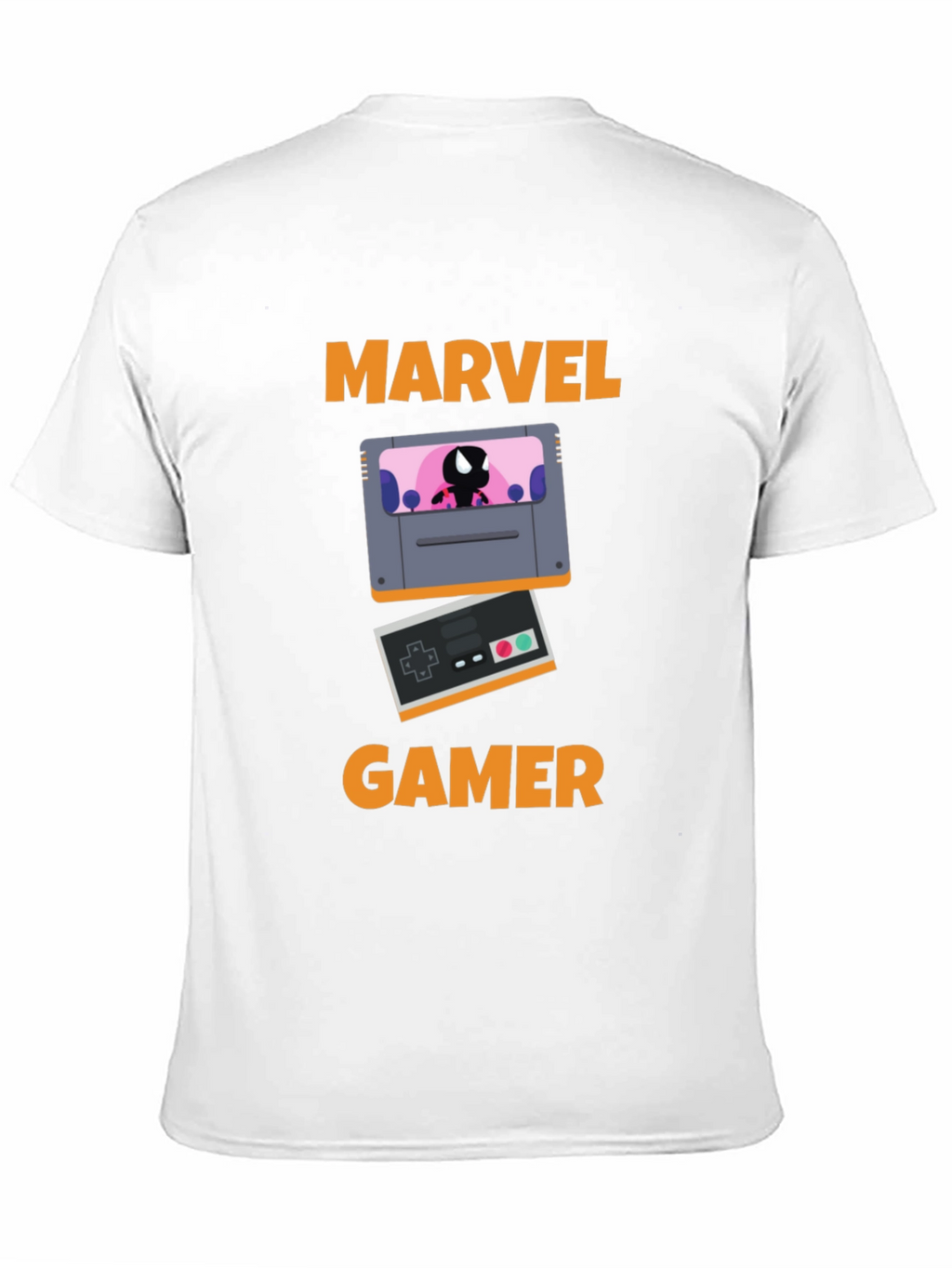 Marvel Gamer T-Shirt - Retro Gaming Style