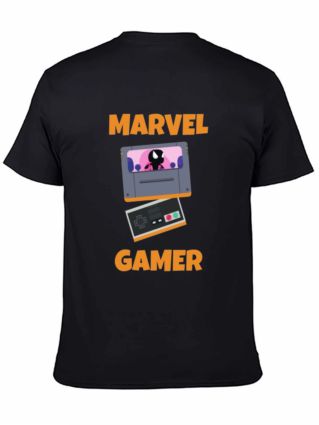 Marvel Gamer T-Shirt - Retro Gaming Style