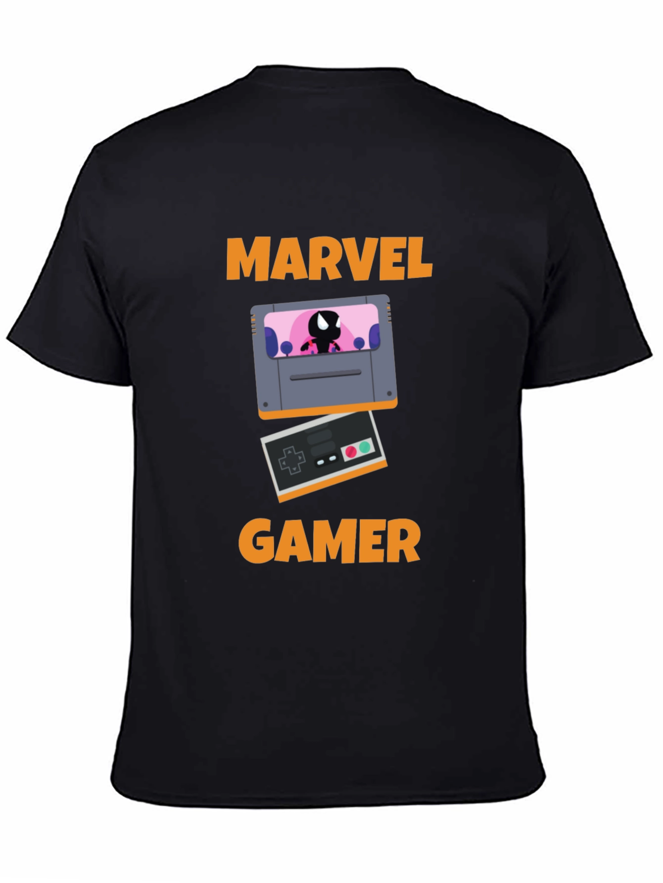 Marvel Gamer T-Shirt - Retro Gaming Style