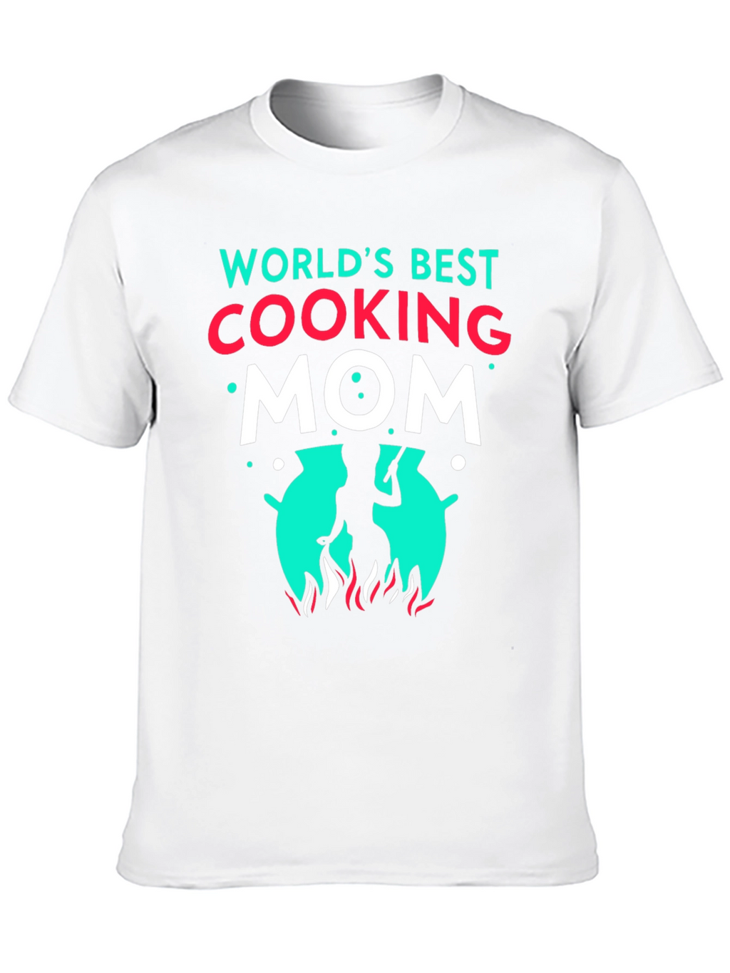 Worlds Best Cooking Mom Graphic T-Shirt
