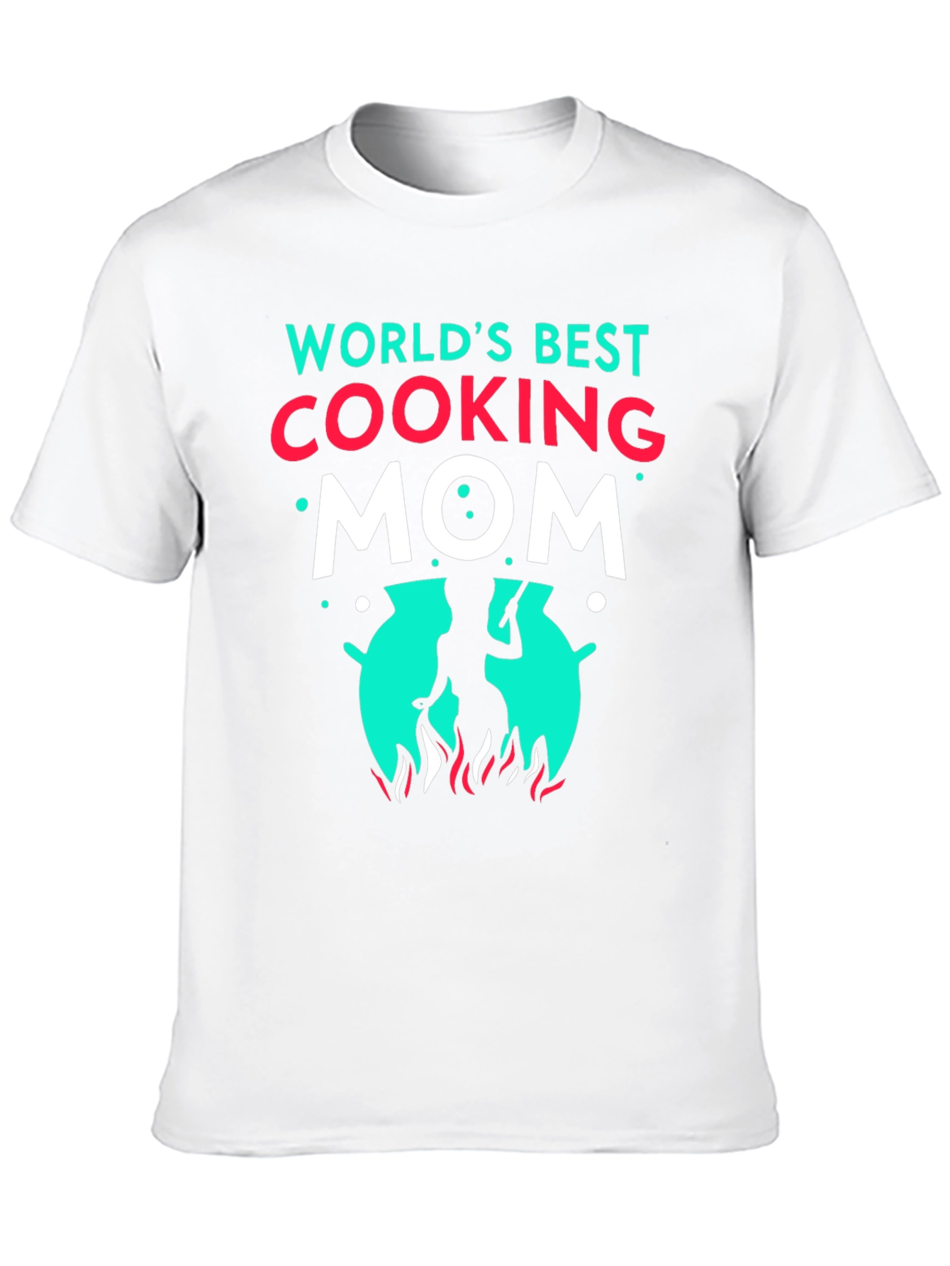 Worlds Best Cooking Mom Graphic T-Shirt