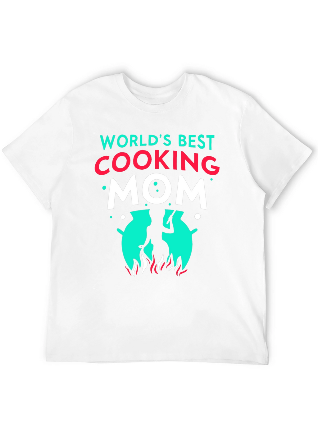 Worlds Best Cooking Mom Graphic T-Shirt