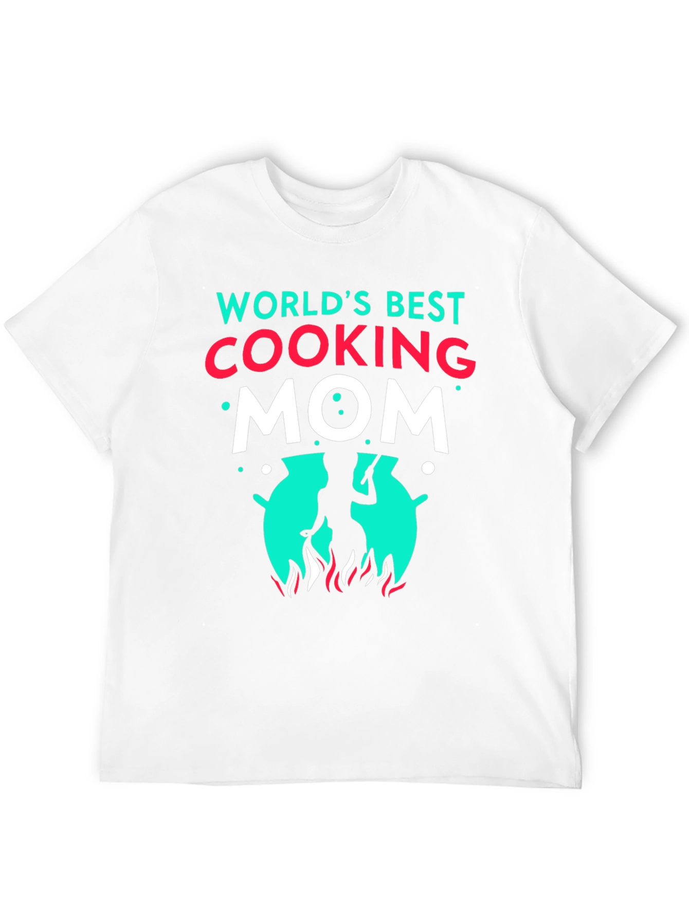 Worlds Best Cooking Mom Graphic T-Shirt