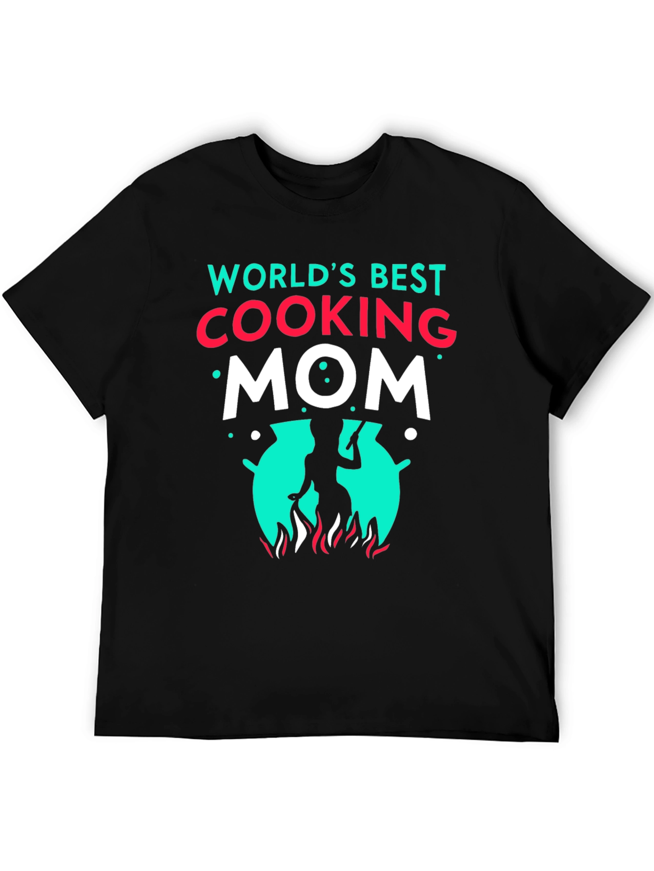 Worlds Best Cooking Mom Graphic T-Shirt
