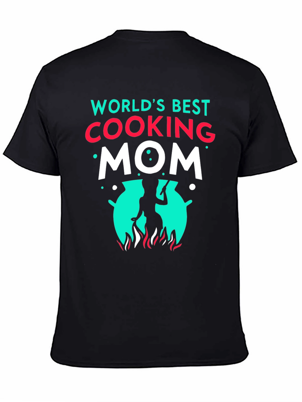 Worlds Best Cooking Mom Graphic T-Shirt