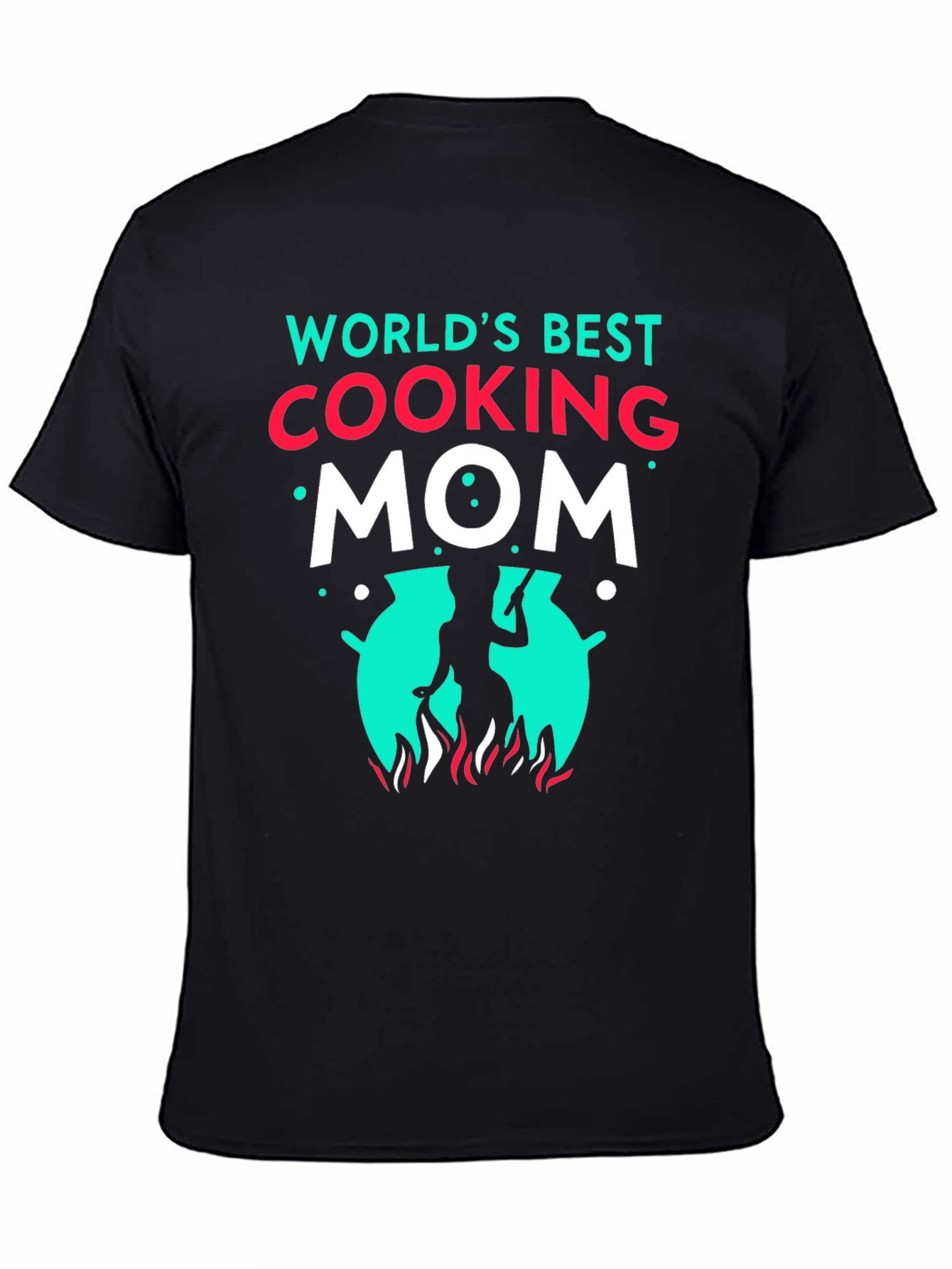 Worlds Best Cooking Mom Graphic T-Shirt