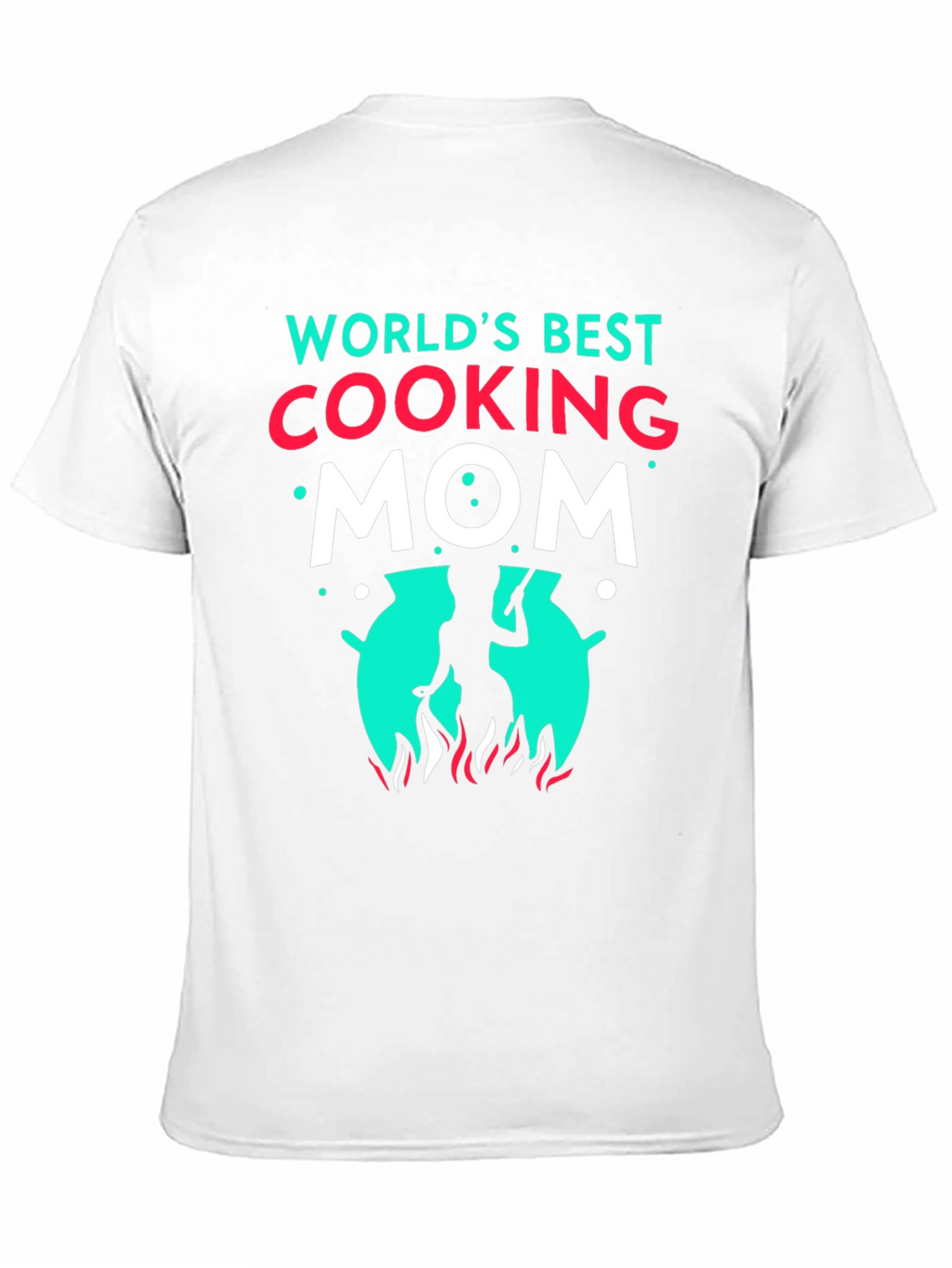 Worlds Best Cooking Mom Graphic T-Shirt
