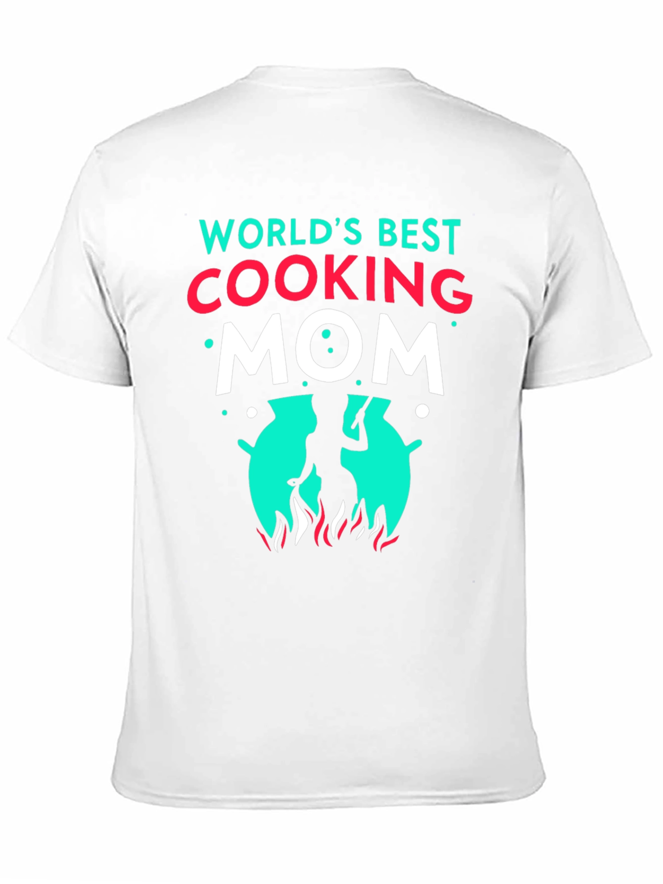 Worlds Best Cooking Mom Graphic T-Shirt