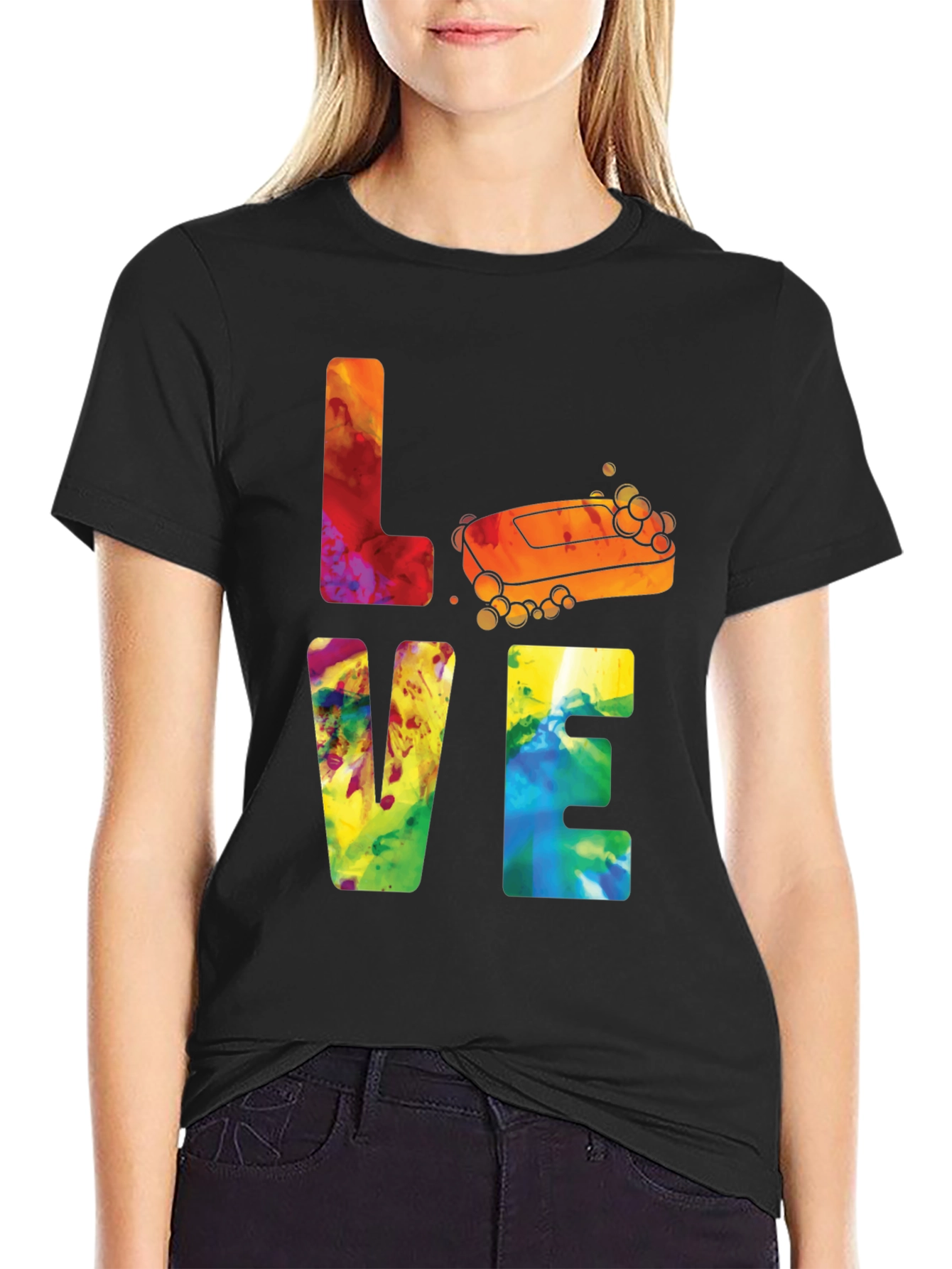 Love Soap T-Shirt - Clean Humor Graphic Tee