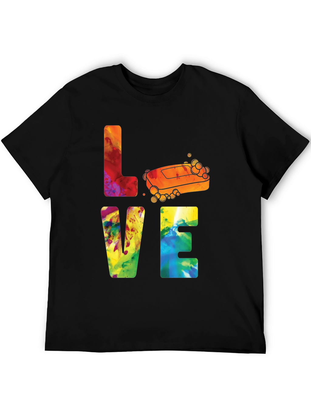 Love Soap T-Shirt - Clean Humor Graphic Tee