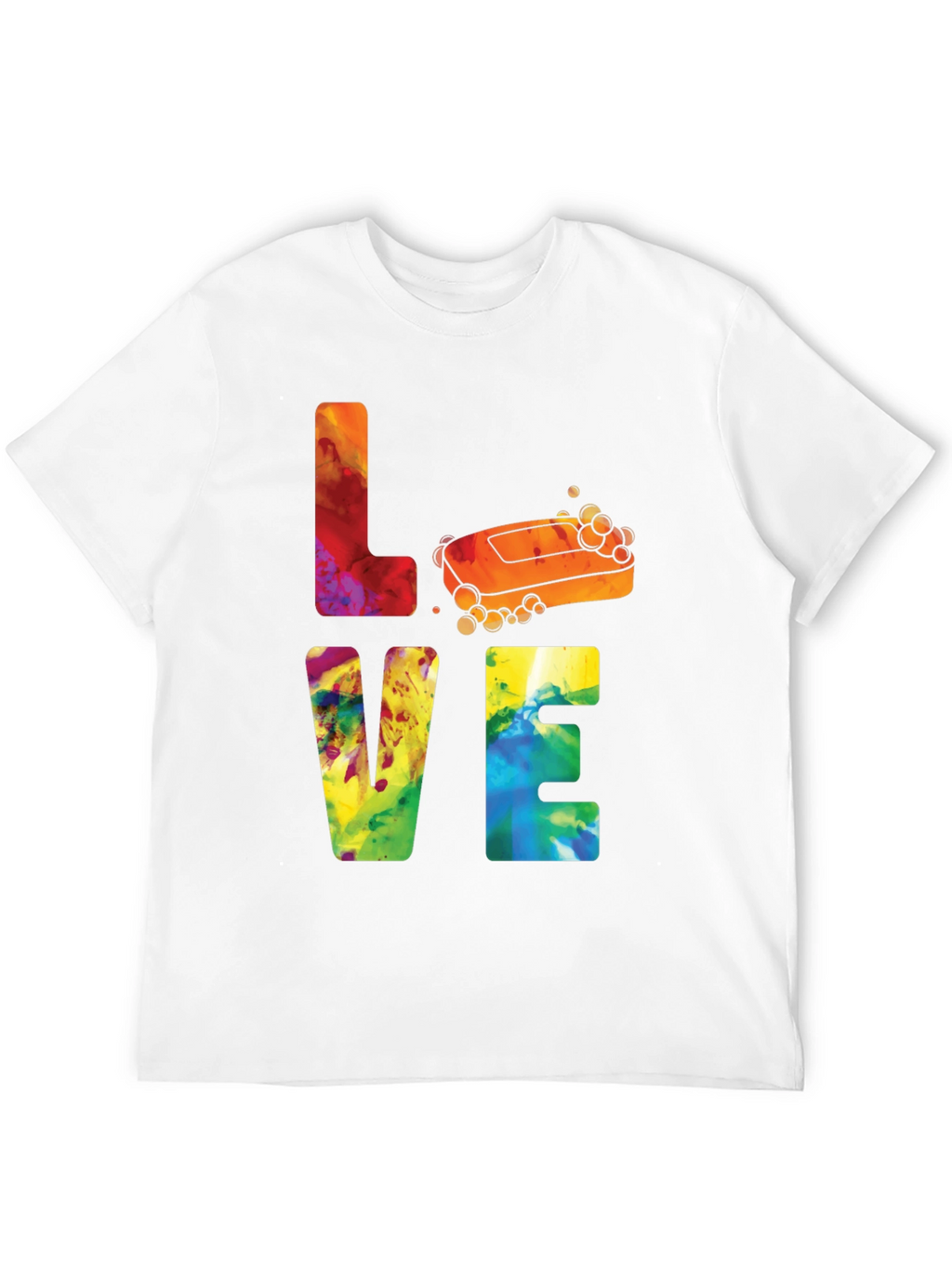 Love Soap T-Shirt - Clean Humor Graphic Tee