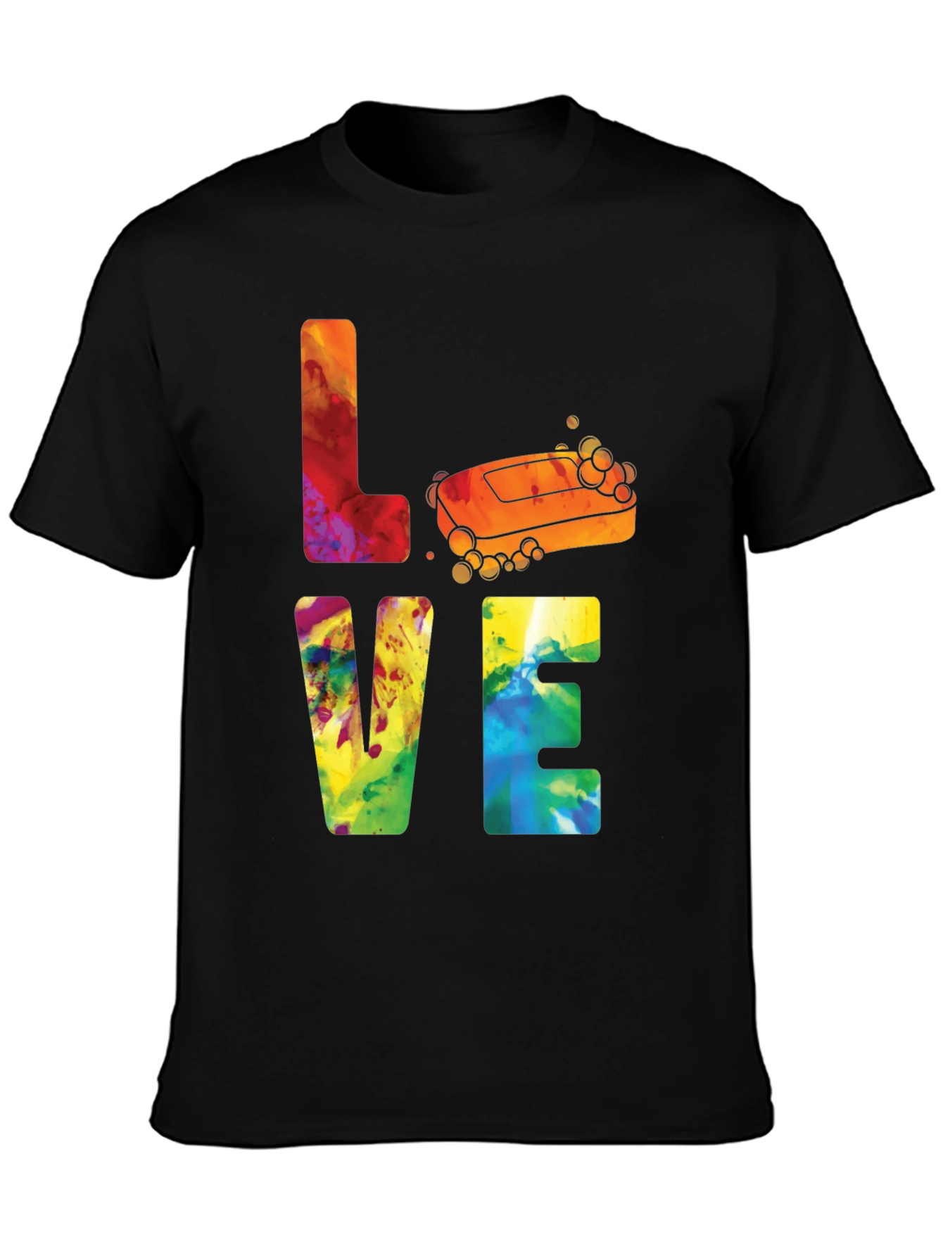 Love Soap T-Shirt - Clean Humor Graphic Tee