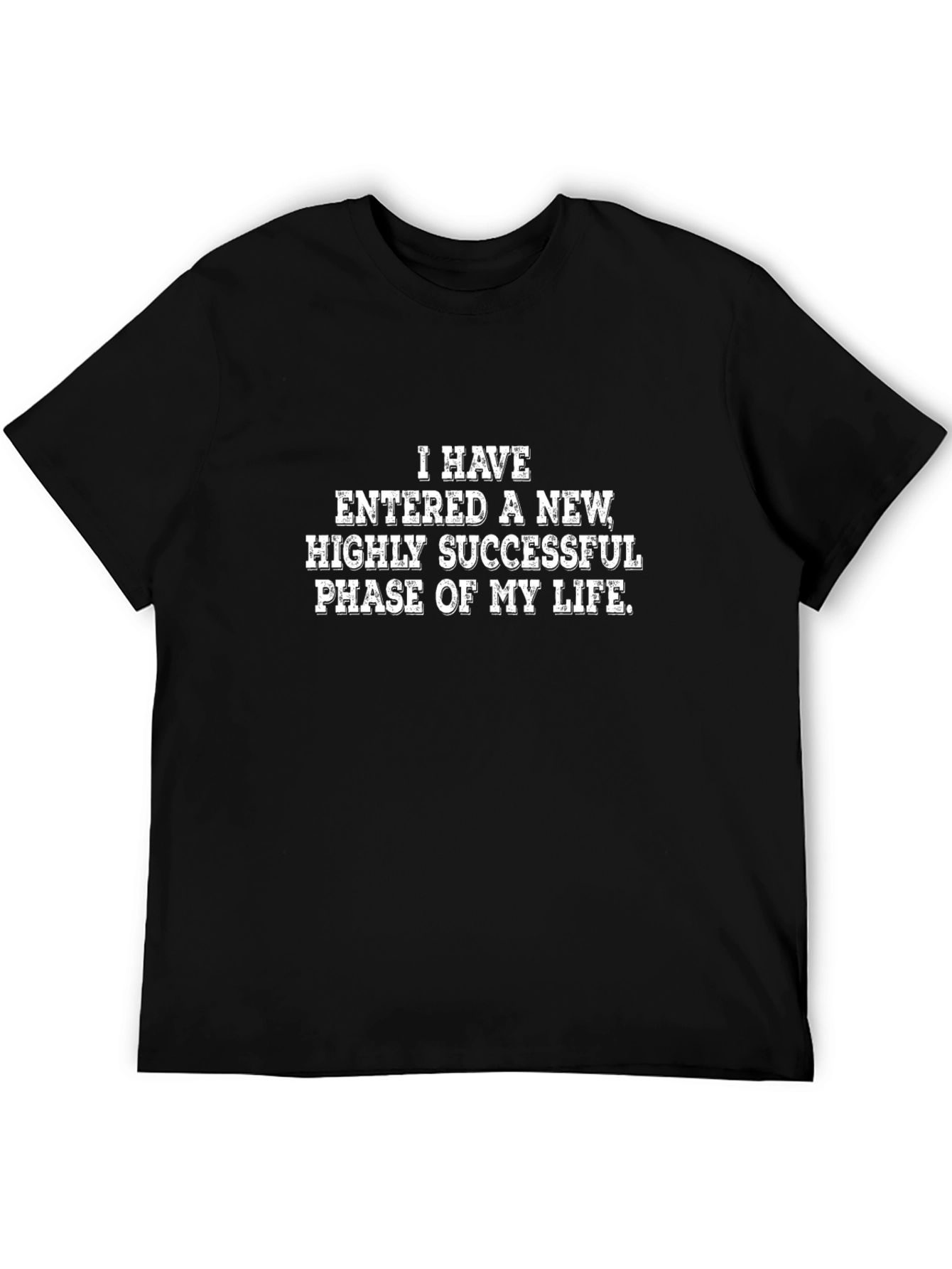 New Phase Black T-Shirt