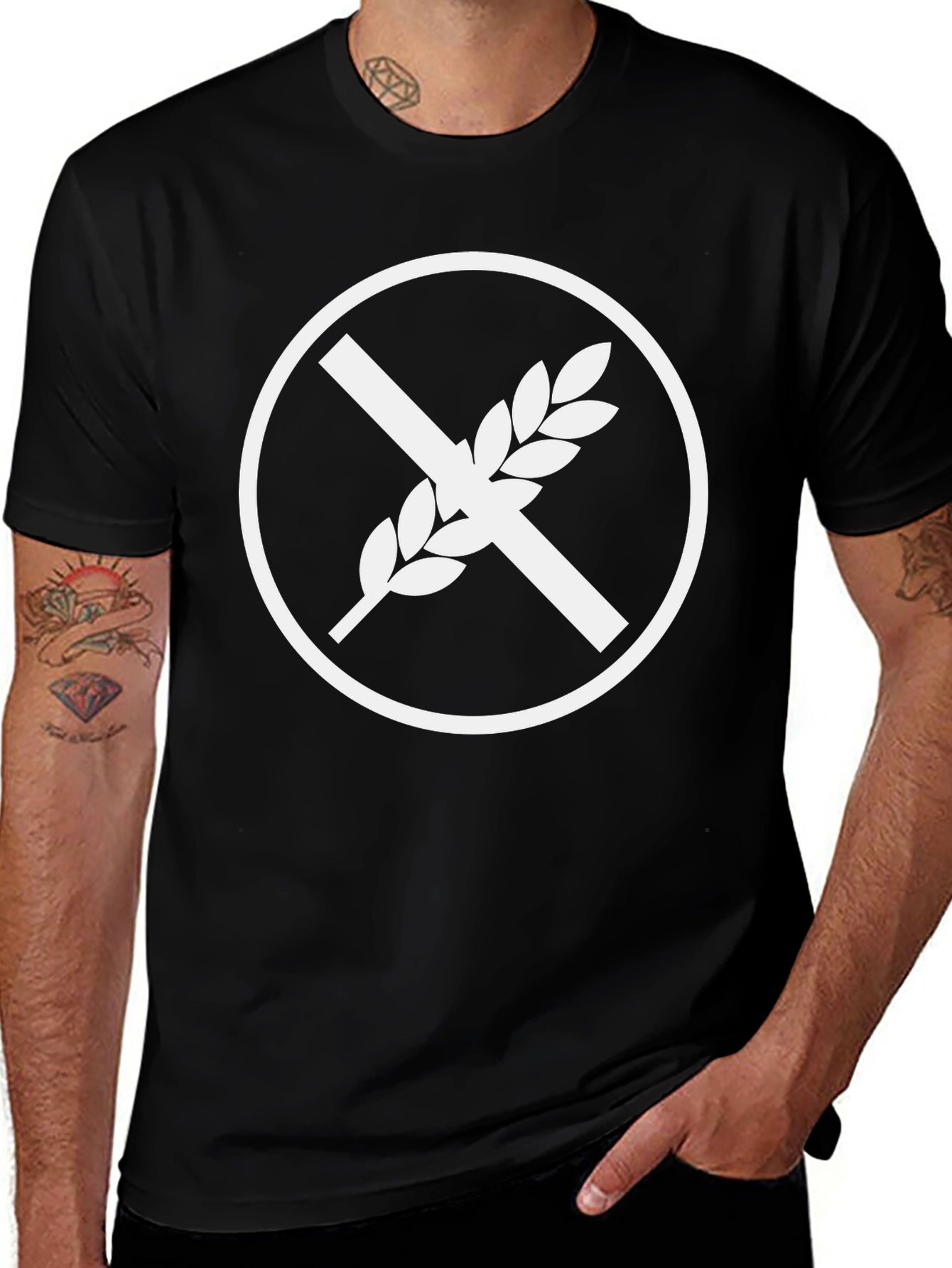 Gluten-Free Symbol T-Shirt - Stylish & Comfortable