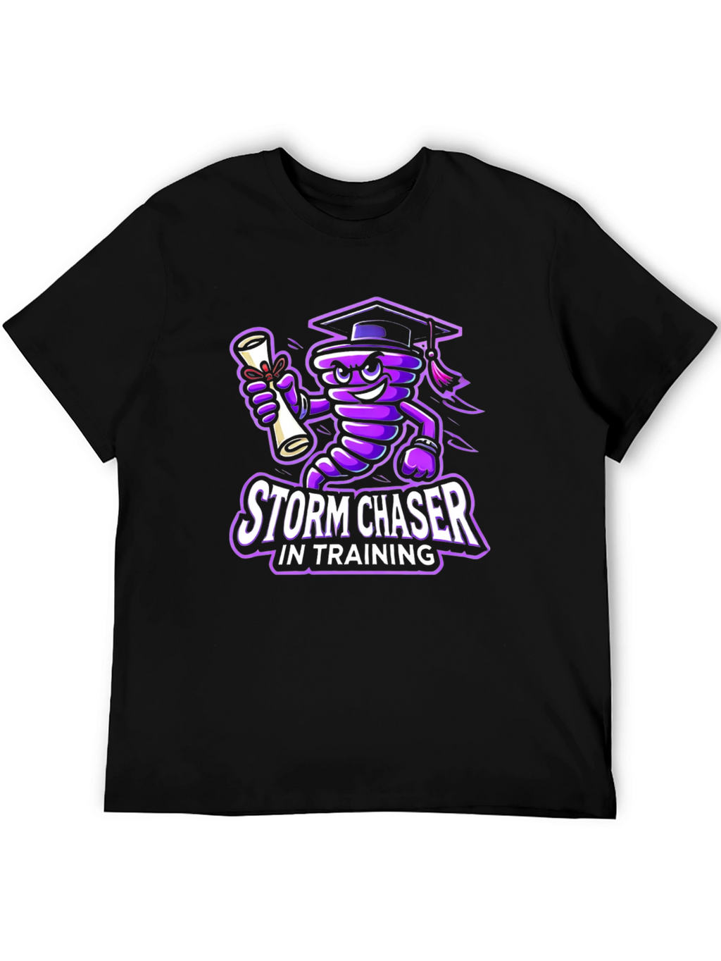 Storm Chaser in Training T-Shirt - Black