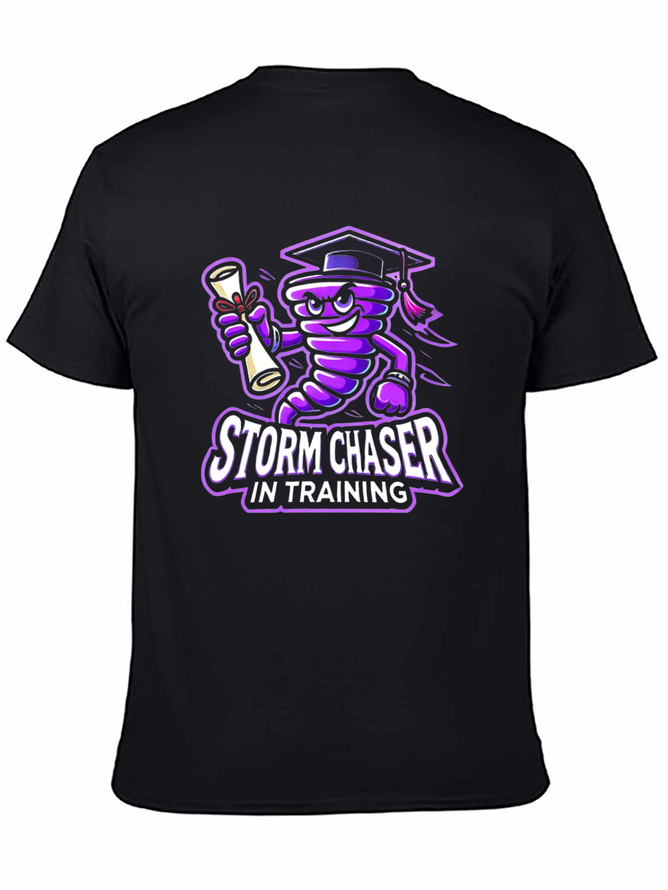 Storm Chaser in Training T-Shirt - Black