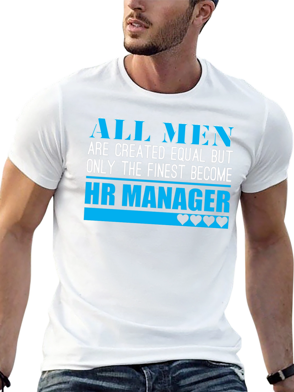 Finest HR Manager Mens Graphic Tee