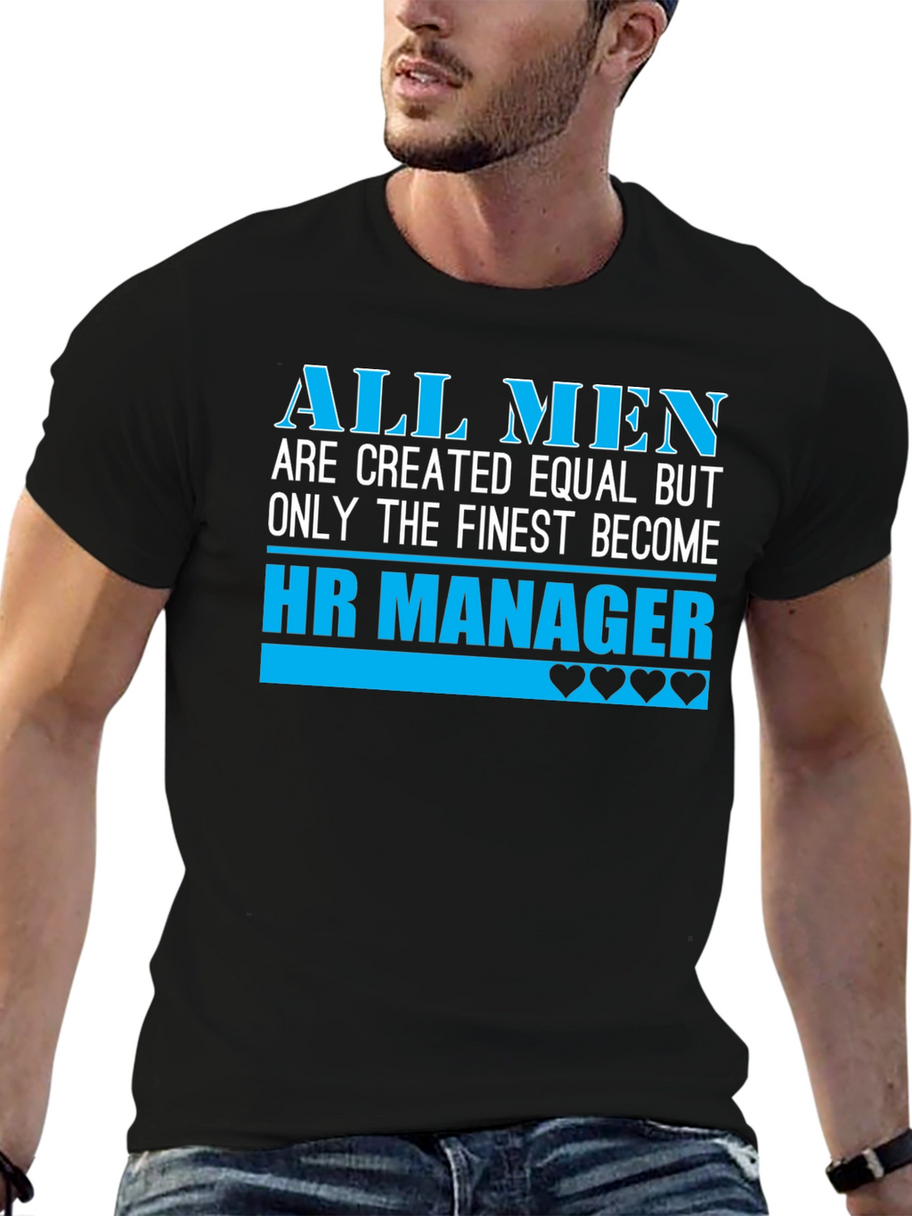 Finest HR Manager Mens Graphic Tee
