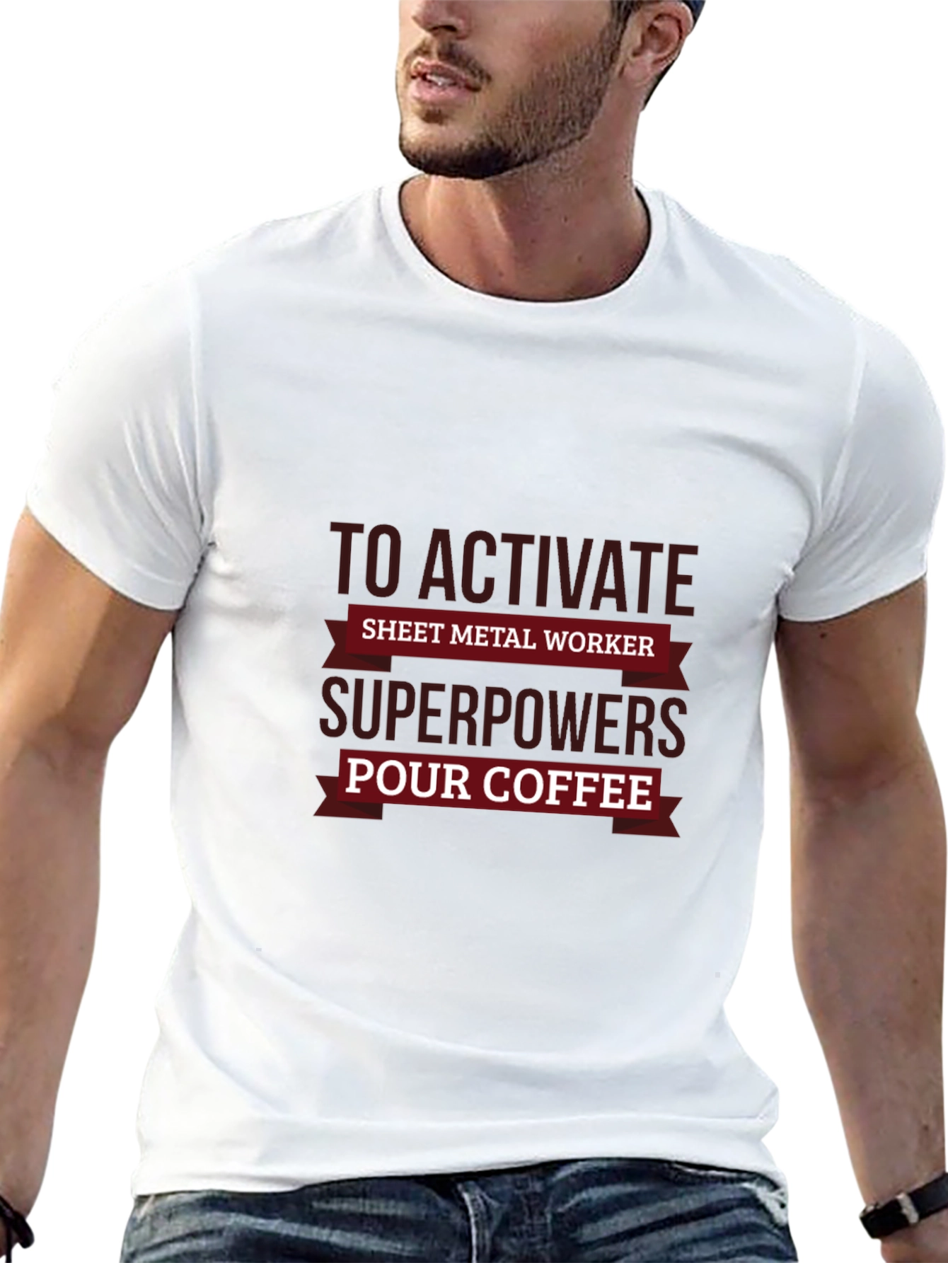 Sheet Metal Worker Superpowers T-Shirt