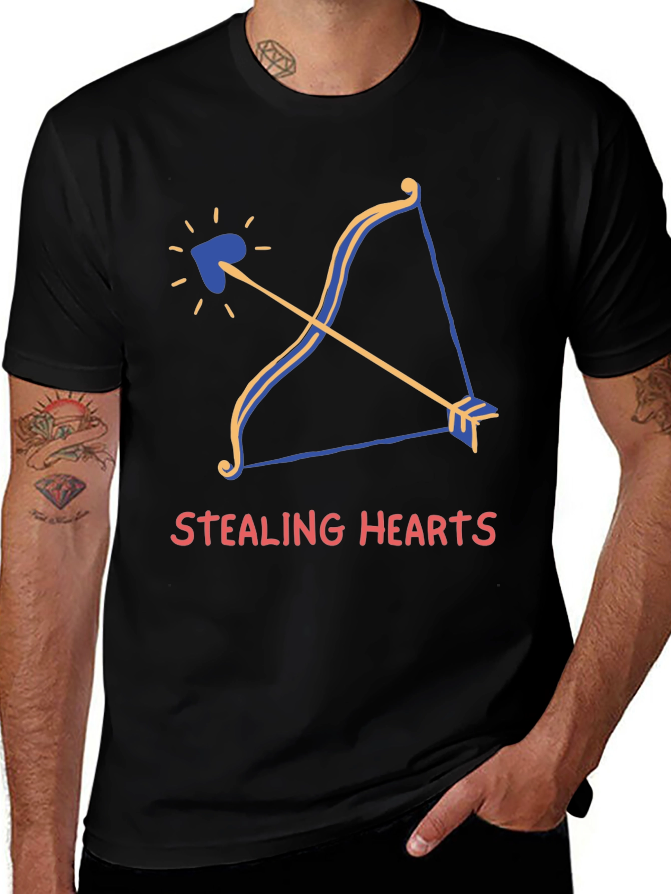 Stealing Hearts Valentines Day T-Shirt