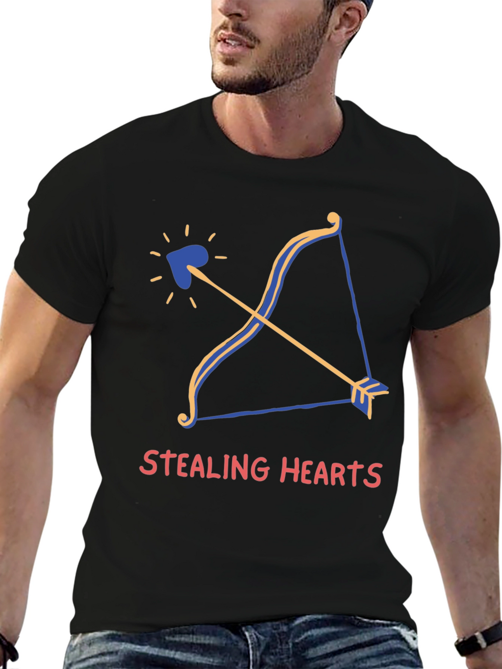Stealing Hearts Valentines Day T-Shirt