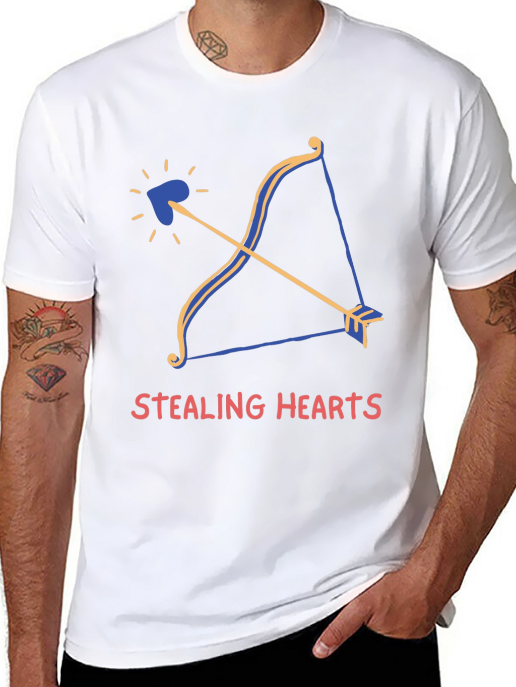 Stealing Hearts Valentines Day T-Shirt