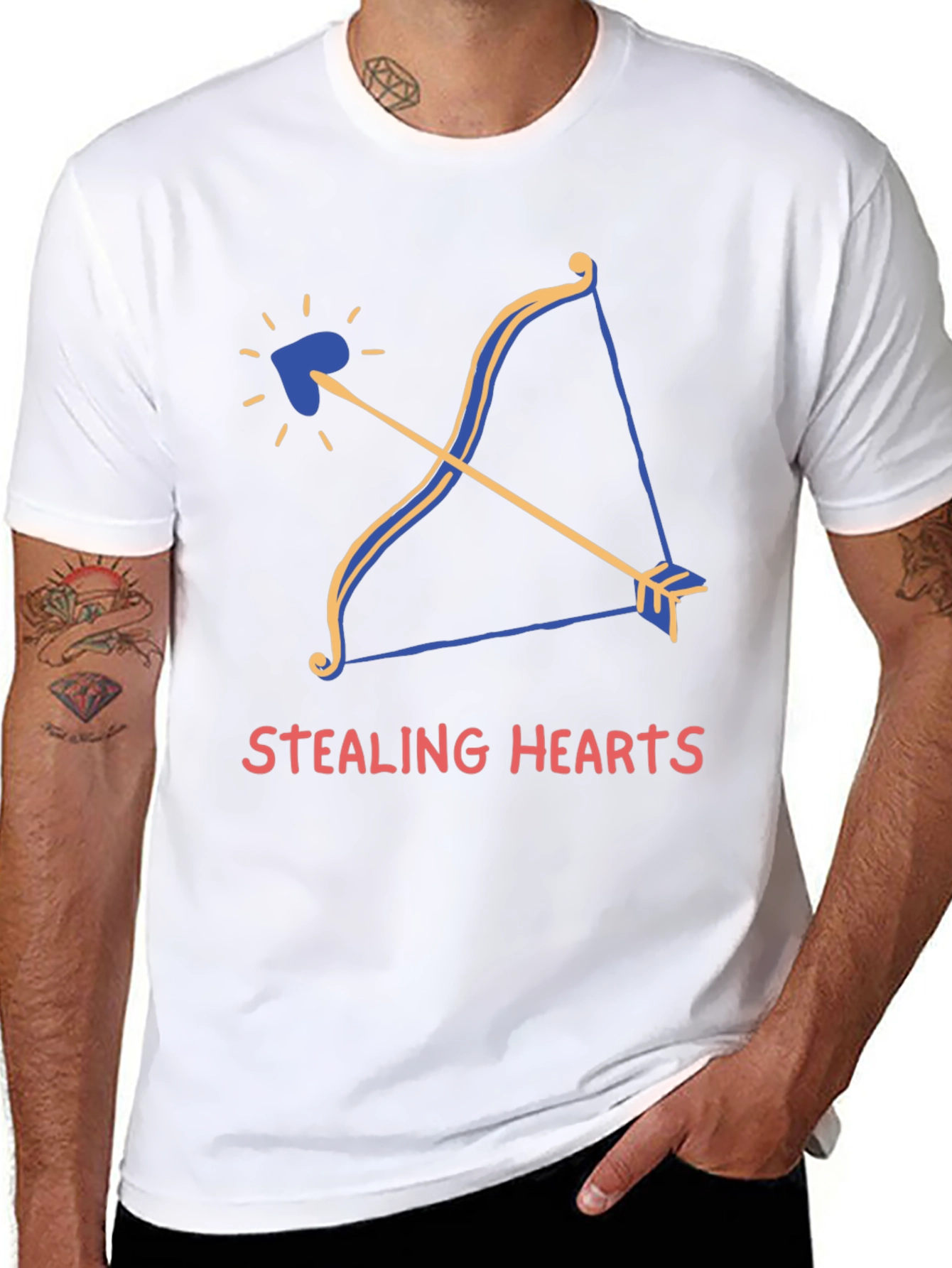 Stealing Hearts Valentines Day T-Shirt