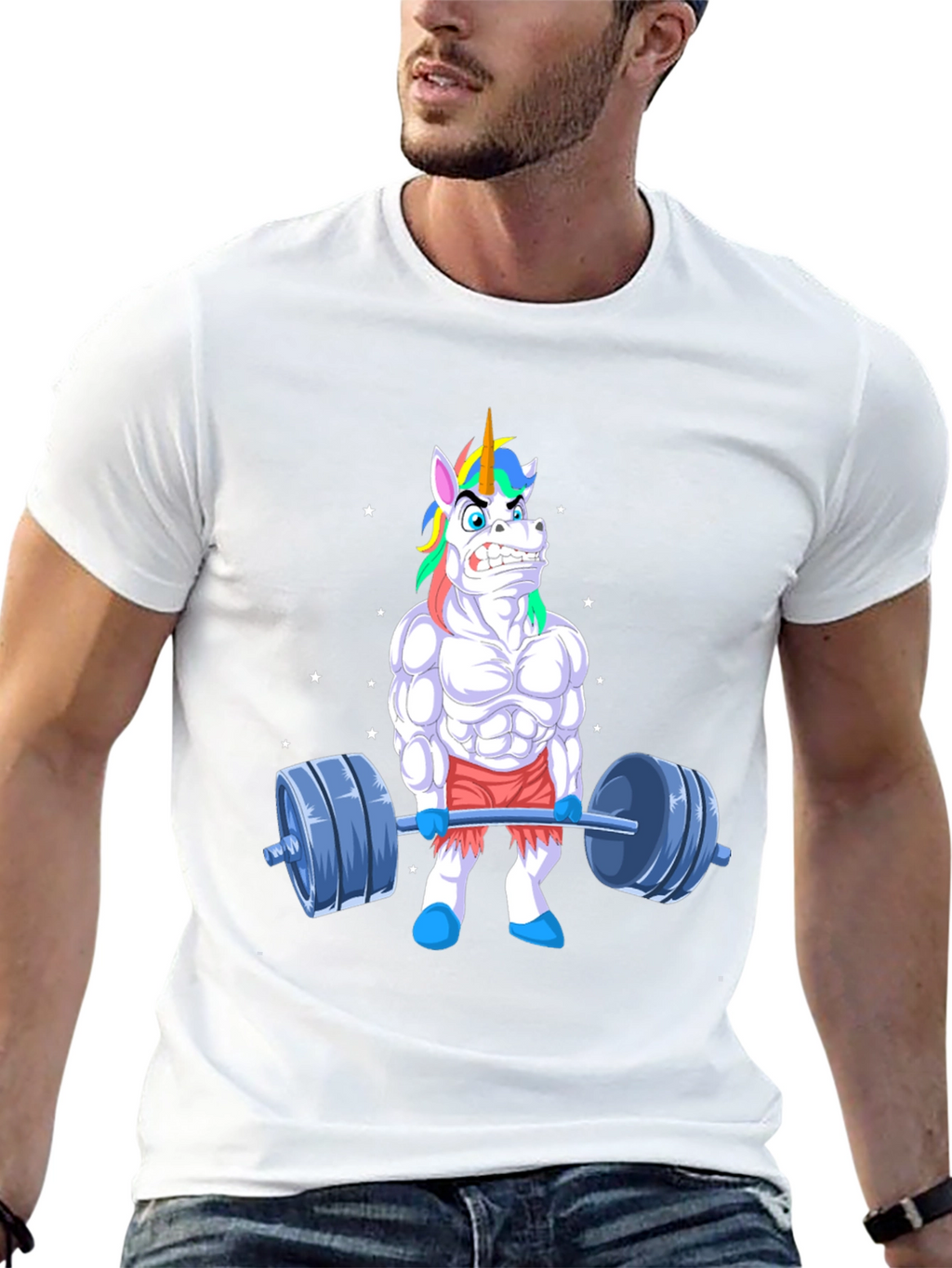 Unicorn Gym Beast Graphic Tee