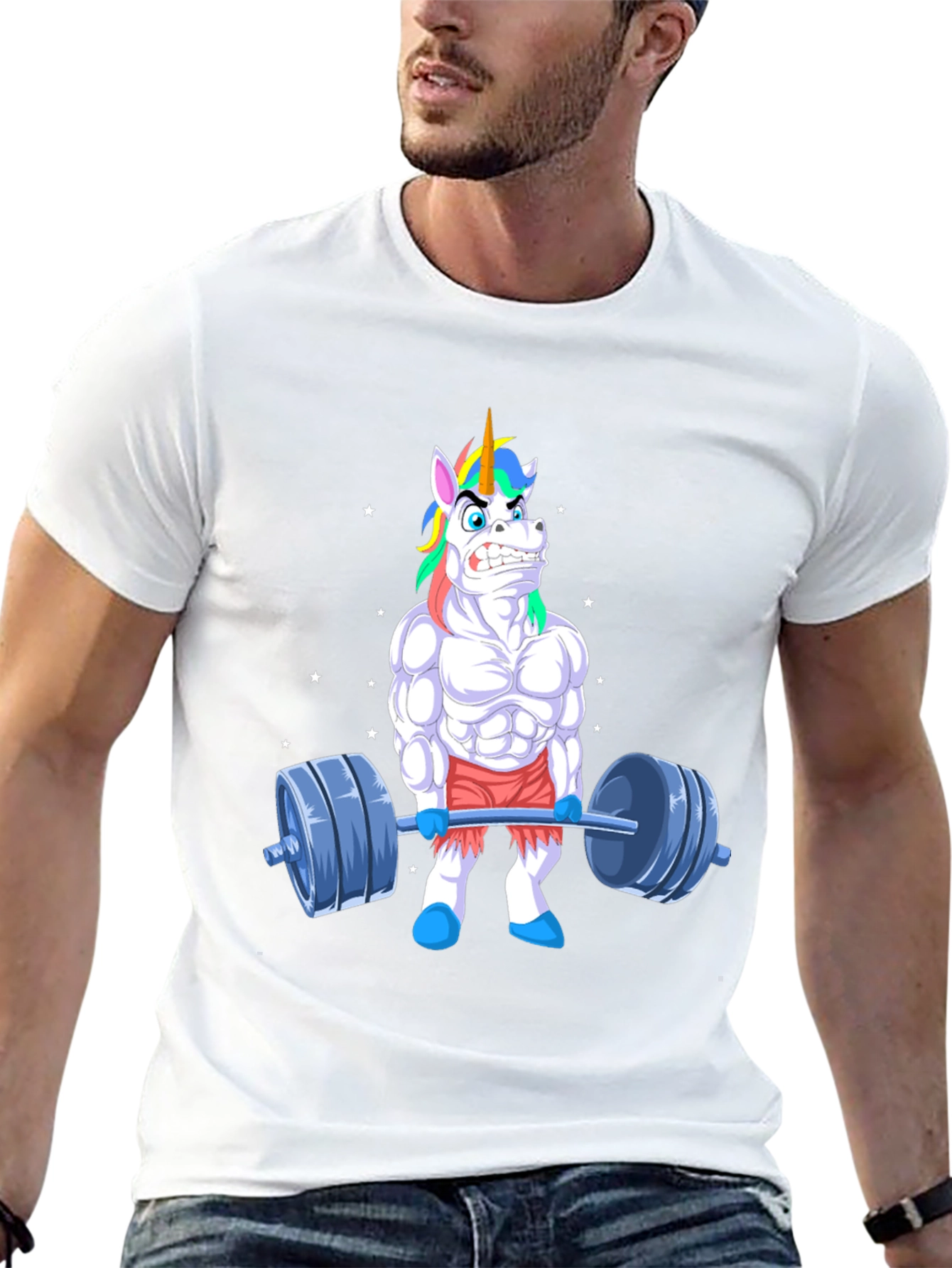 Unicorn Gym Beast Graphic Tee