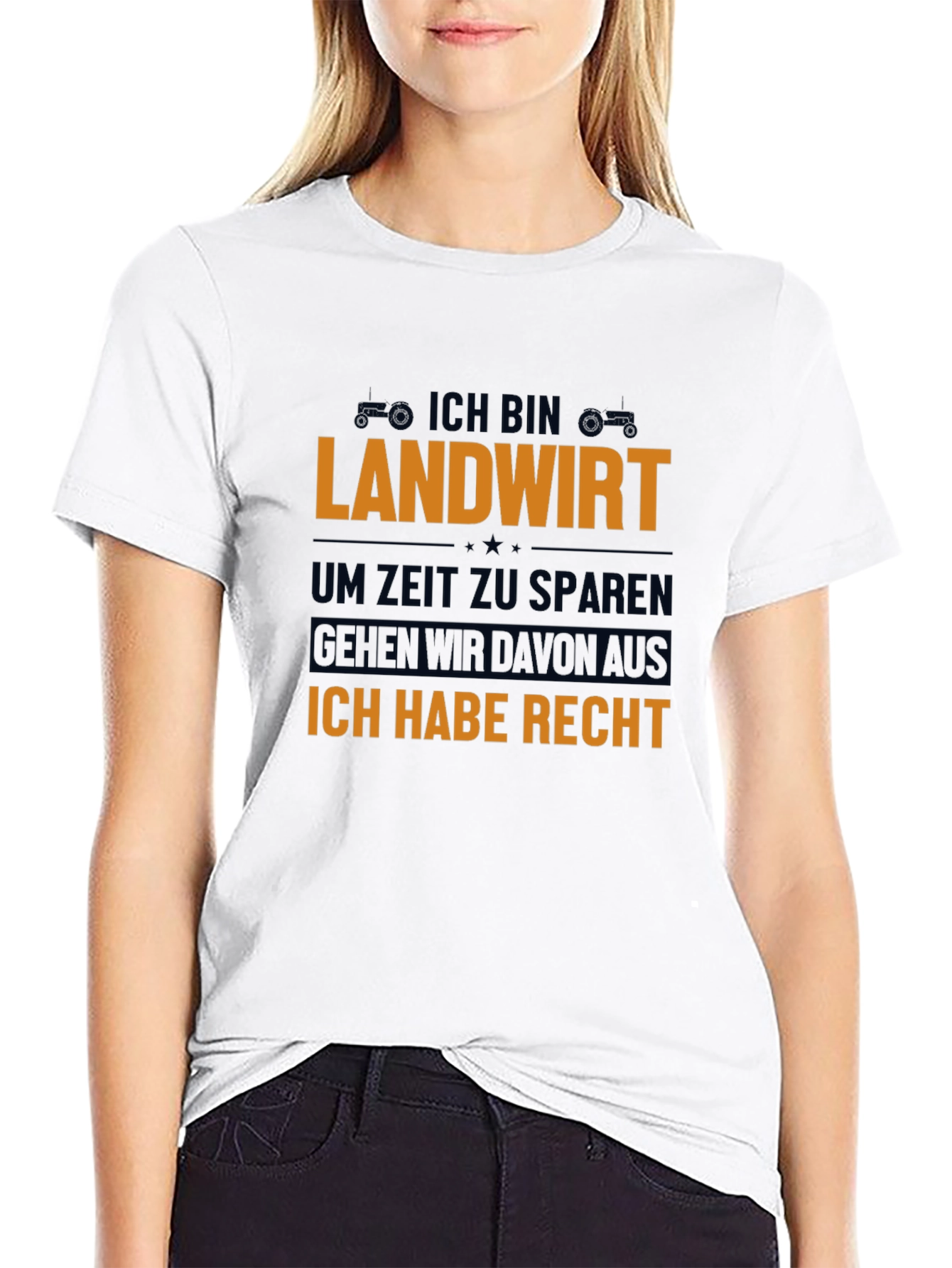 Landwirt T-Shirt: Farmer Humor Tee