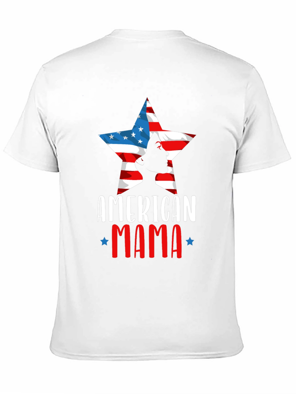 American Mama Patriotic Graphic T-Shirt