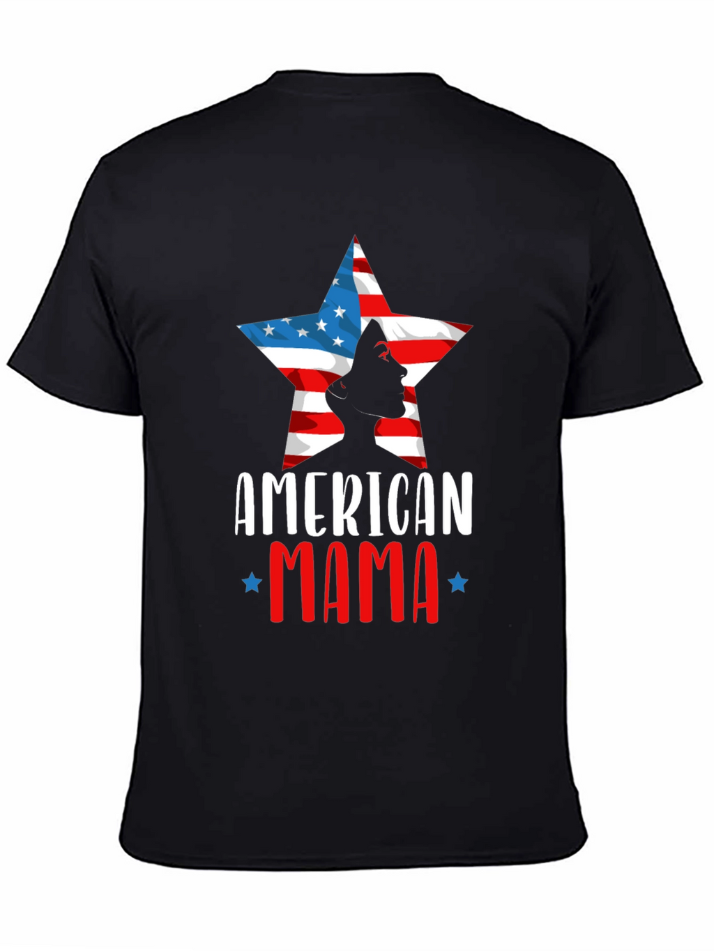 American Mama Patriotic Graphic T-Shirt