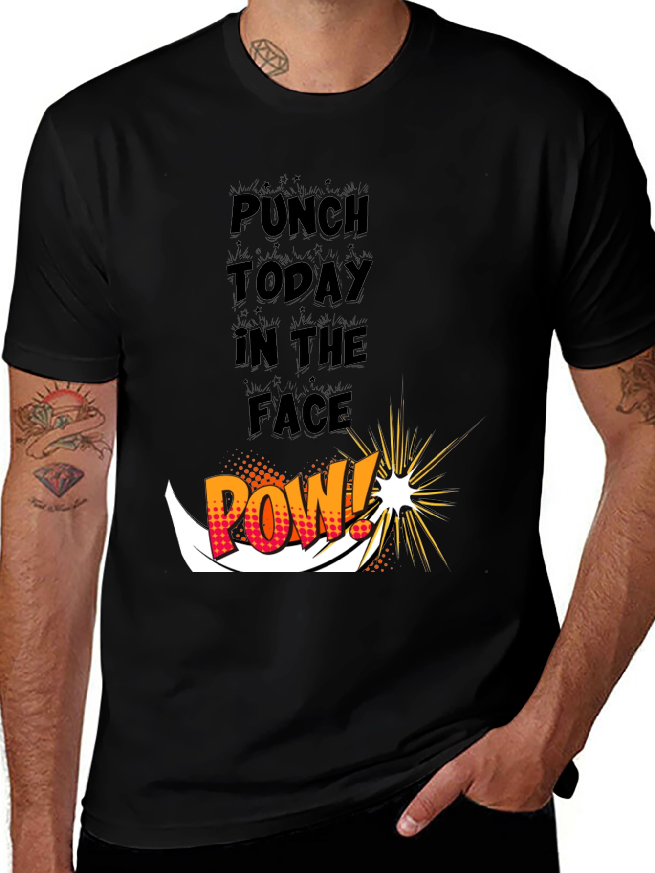 Punch Today in the Face Graphic Tee